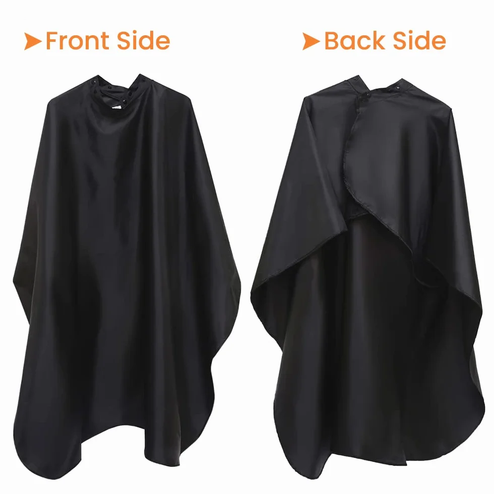 Mantella Parrucchiere Taglio Capelli Leggera Professionale Chiusura Bottoni 143x126cm