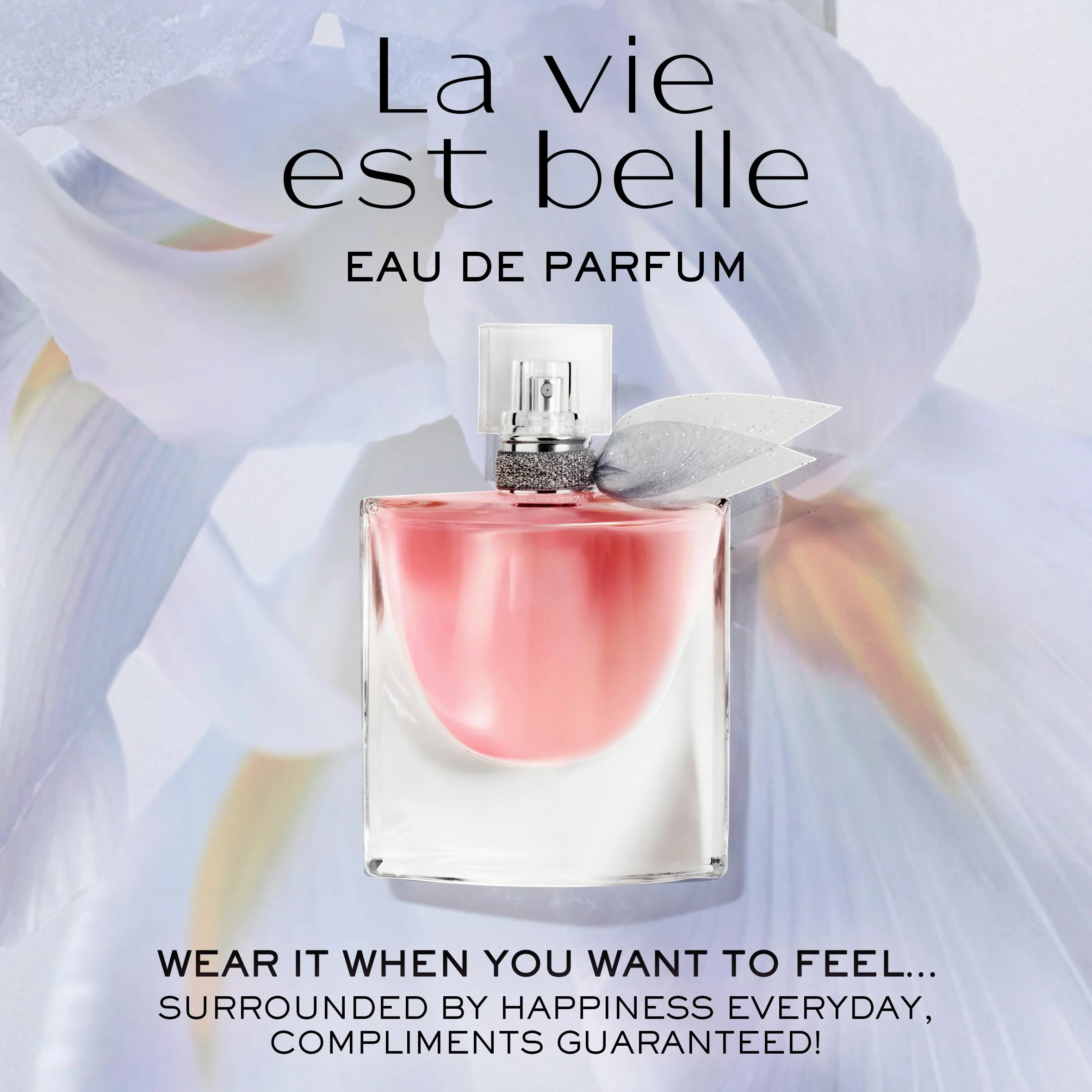 Lancôme - La Vie Est Belle Eau de Parfum - Fragranza Floreale Golosa, Profumo da Donna - Flacone Ricaricabile