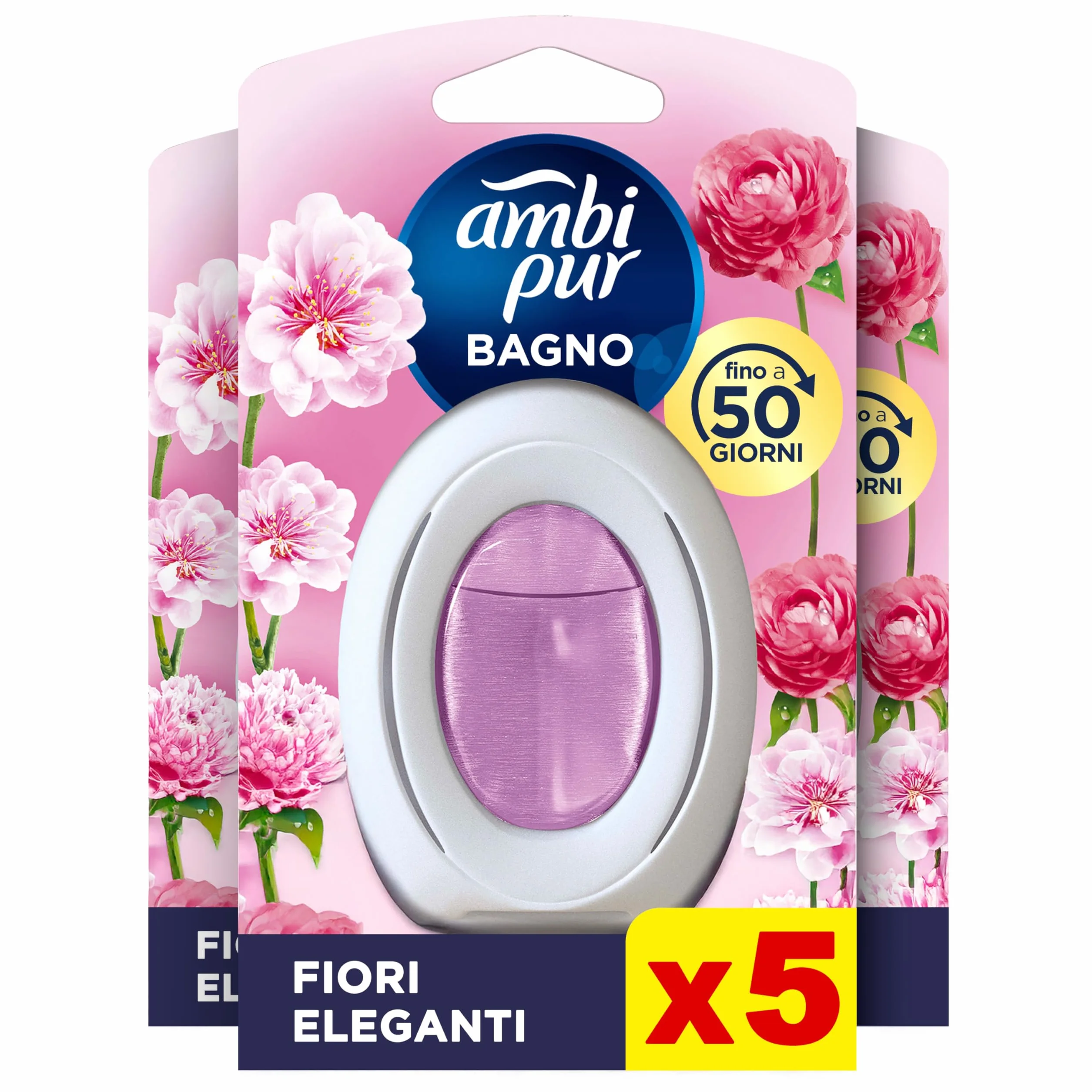 Febreze Ambi Pur Bagno Profumatore Ambienti Eliminazione Odori 5 Pezzi