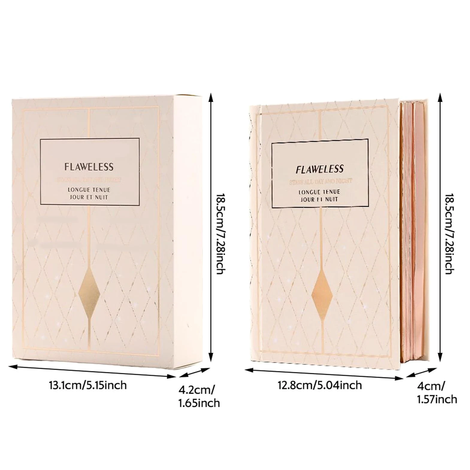 Palette Di Ombretti Per Gli Occhi 48 Colori Illuminante Impermeabile | Palette Ombretti Forma Libro Per Donne Ragazze Adolescenti Quotidiano Festa Viaggio Uso Quotidiano Occasioni Speciali