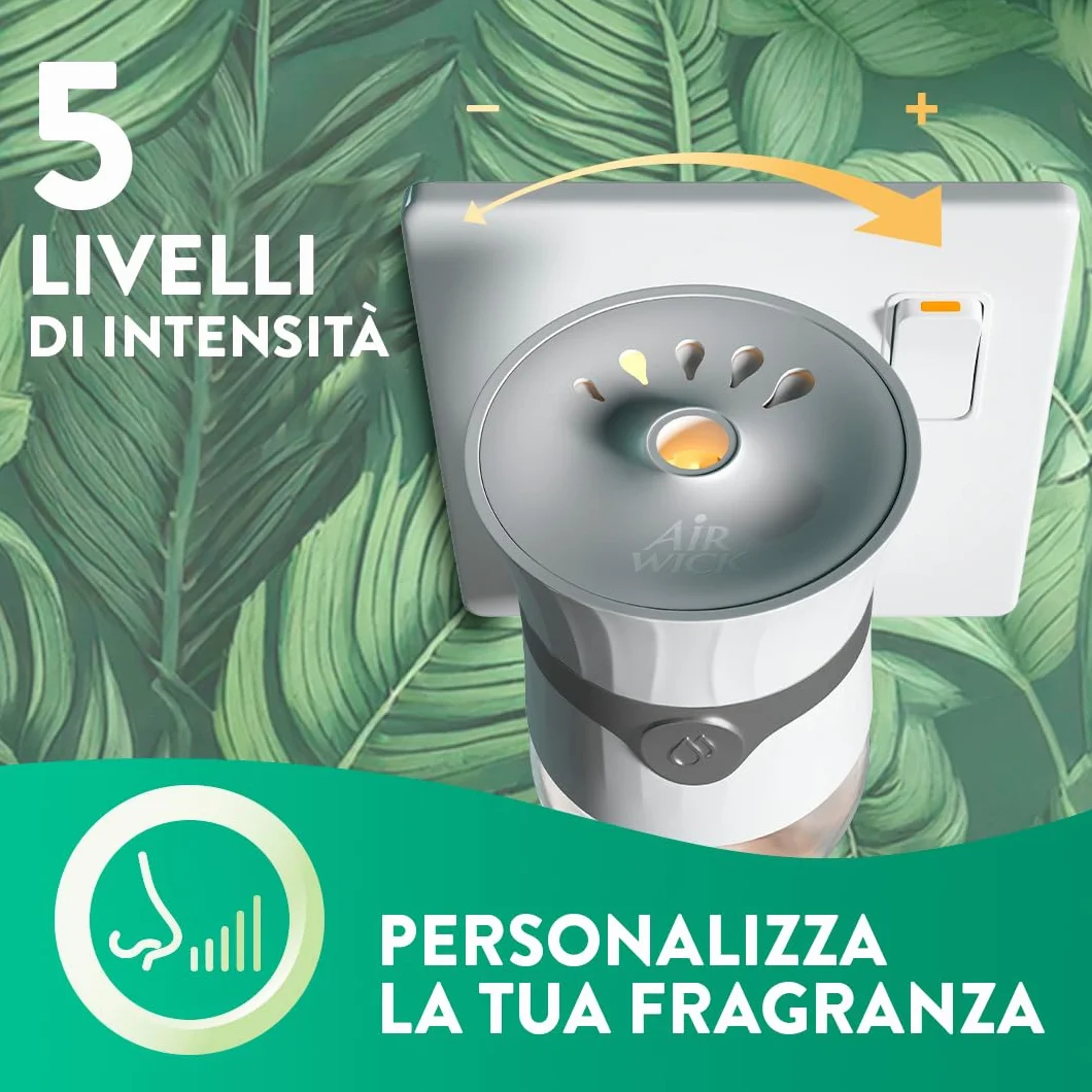 Air Wick Diffusore Elettrico Oli Essenziali Vaniglia Burro Karitè 1 Ricarica
