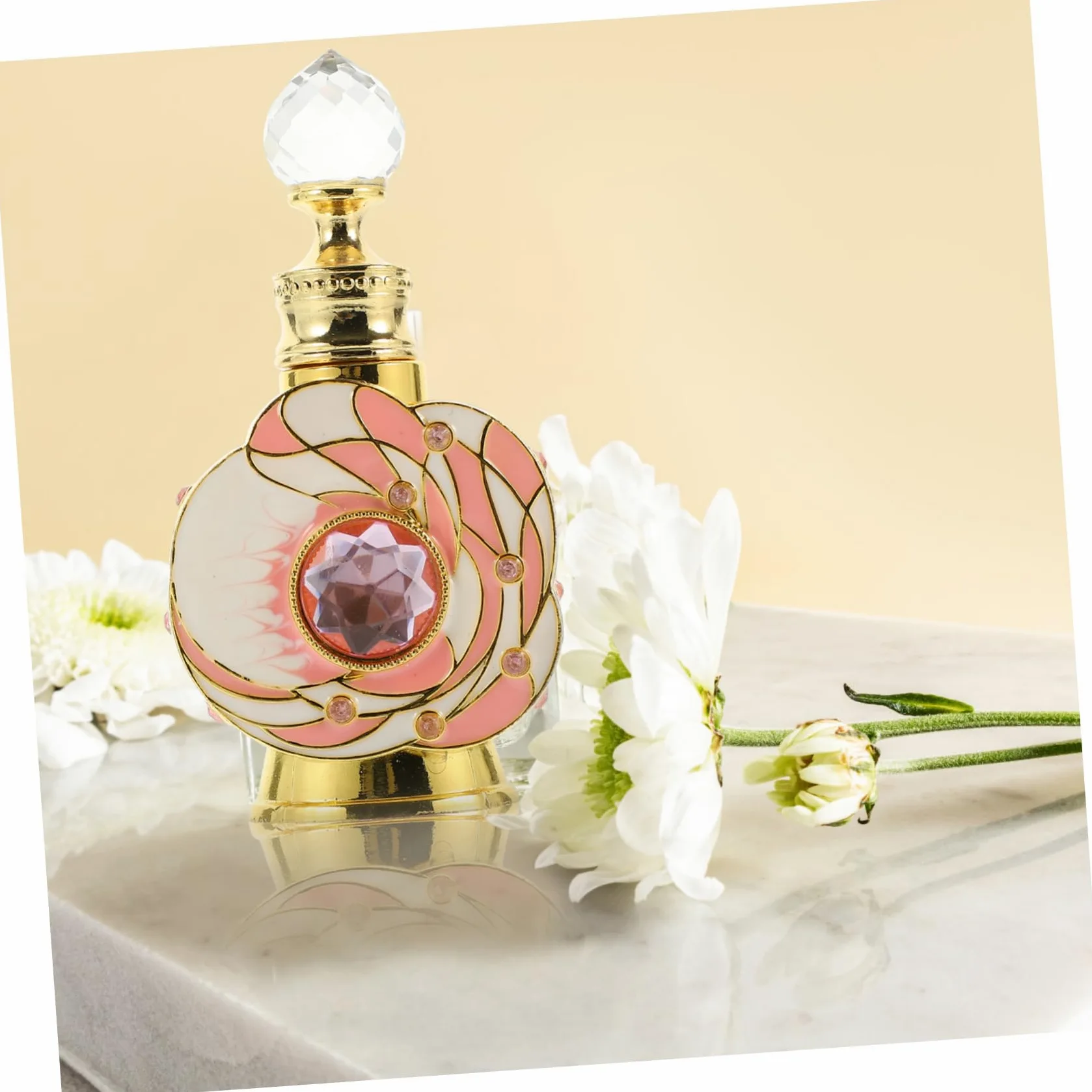 minkissy 2pezzi Bottiglia Di Profumo Da Contenitore Vuoto Per Oli Essenziali Design Elegante e Leggero Per Viaggi e Uso Quotidiano Riutilizzabile e Pratico Per Donne