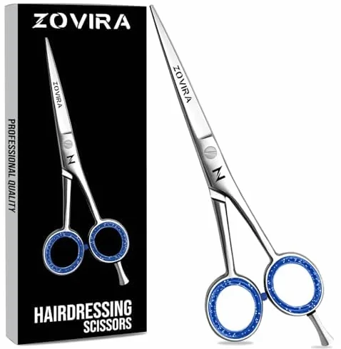 Forbici per capelli professionali 6 pollici in acciaio inossidabile per barbiere e uso domestico