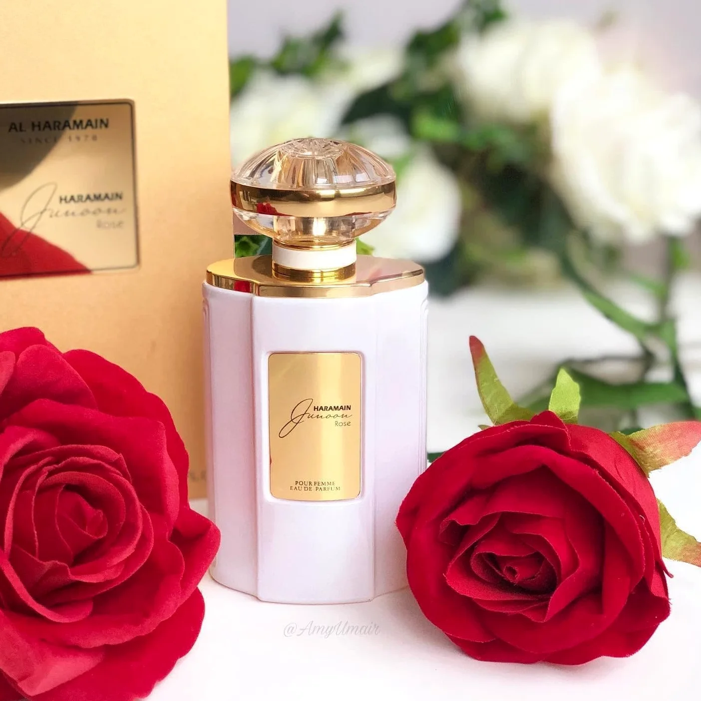 Al Haramain Junoon Rose by Al Haramain Eau De Parfum, Spray 2.5 oz / 75 ml (Women)