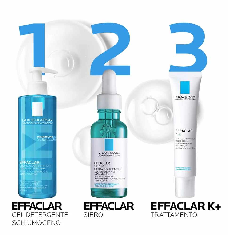 La Roche Posay Effaclar Siero Peeling Ultra-Concentrato Azione Anti-Imperfezioni Pelle Levigata