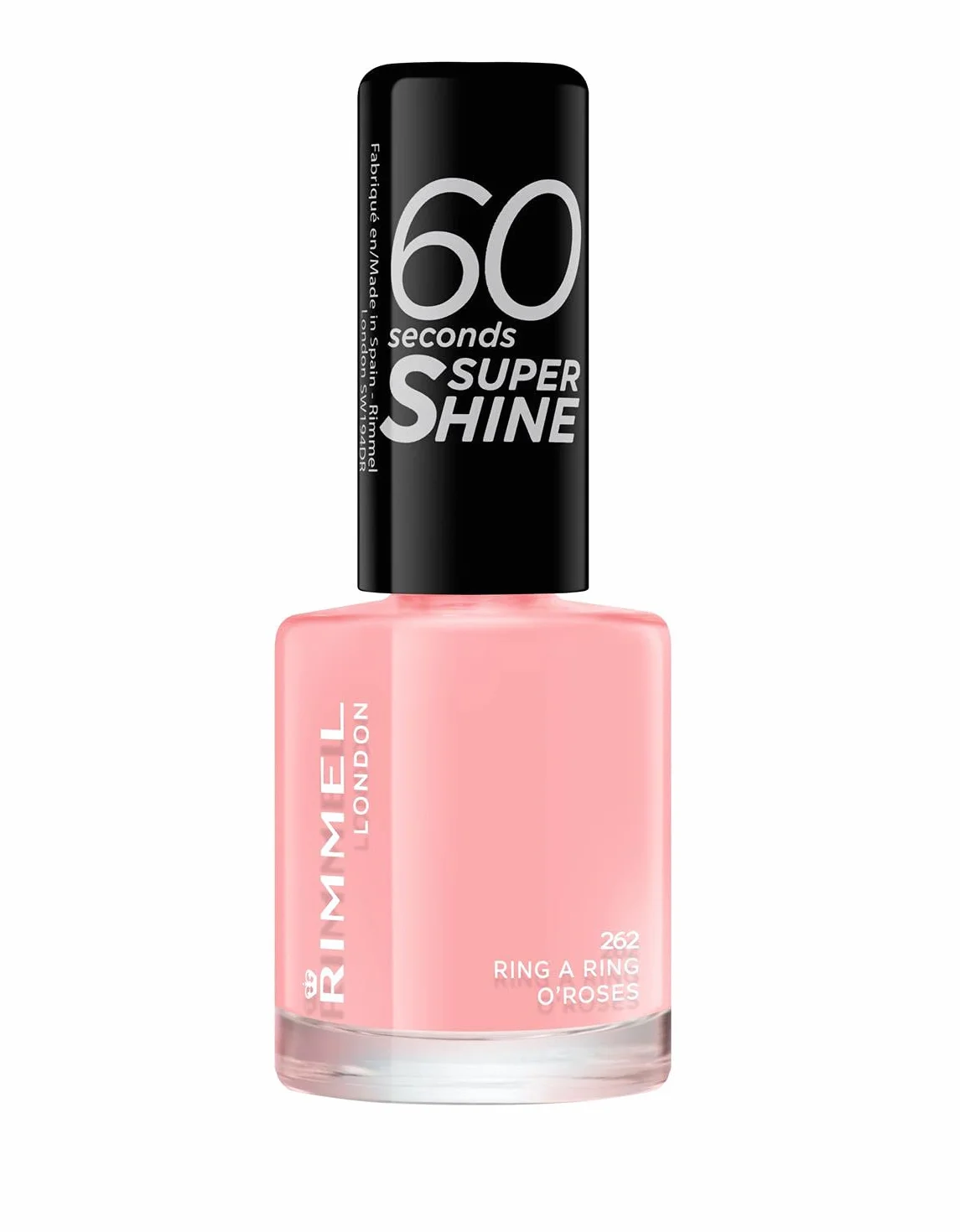 Rimmel London 60 Seconds Super Shine Smalto 8 ml 262 RINGARING Roses