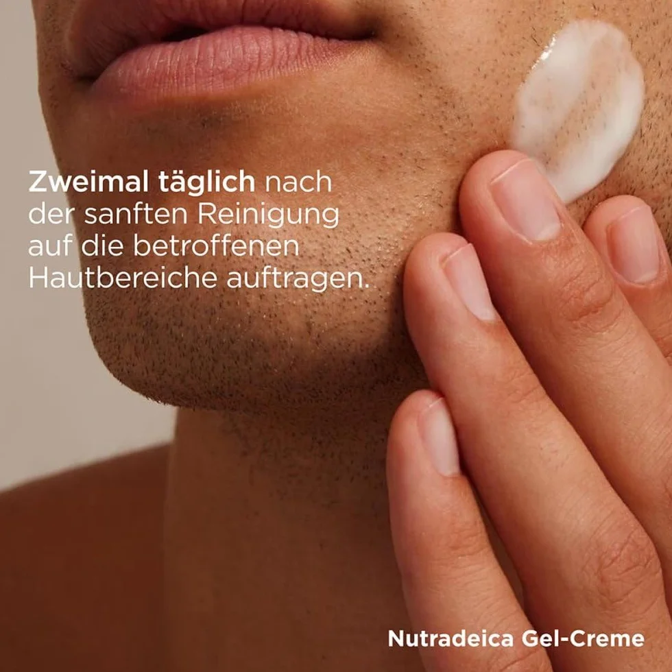 ISDIN Nutradeica Seborrheic Skin Gel Crema Viso (50 ml) | Idrata, Lenisce e Opacizza | Per Pelli a Tendenza Seborroica | Uso Quotidiano