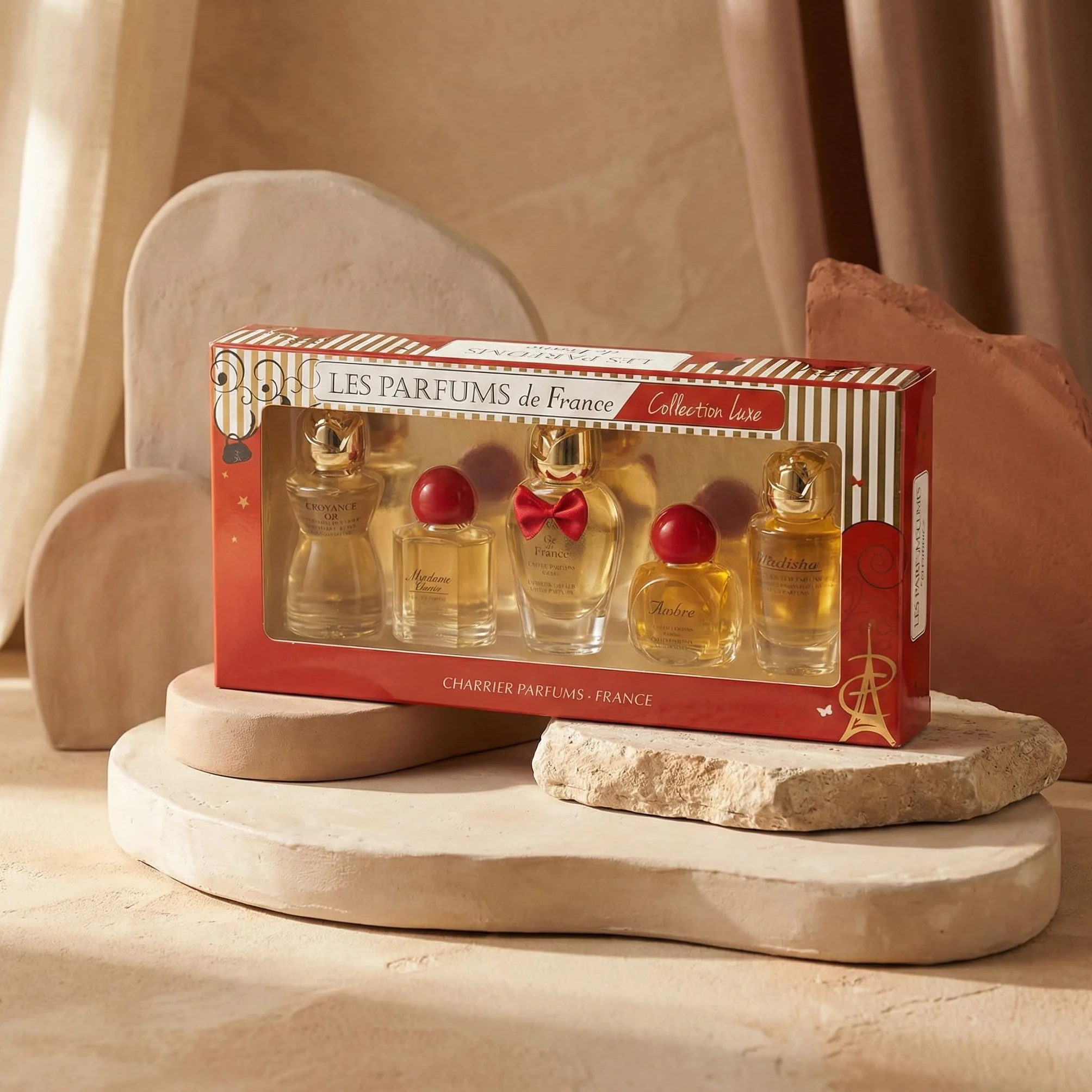 Charrier Parfums "Collezione Lusso" Cofanetto di 5 Eau de Parfum in miniatura 49,7 ml