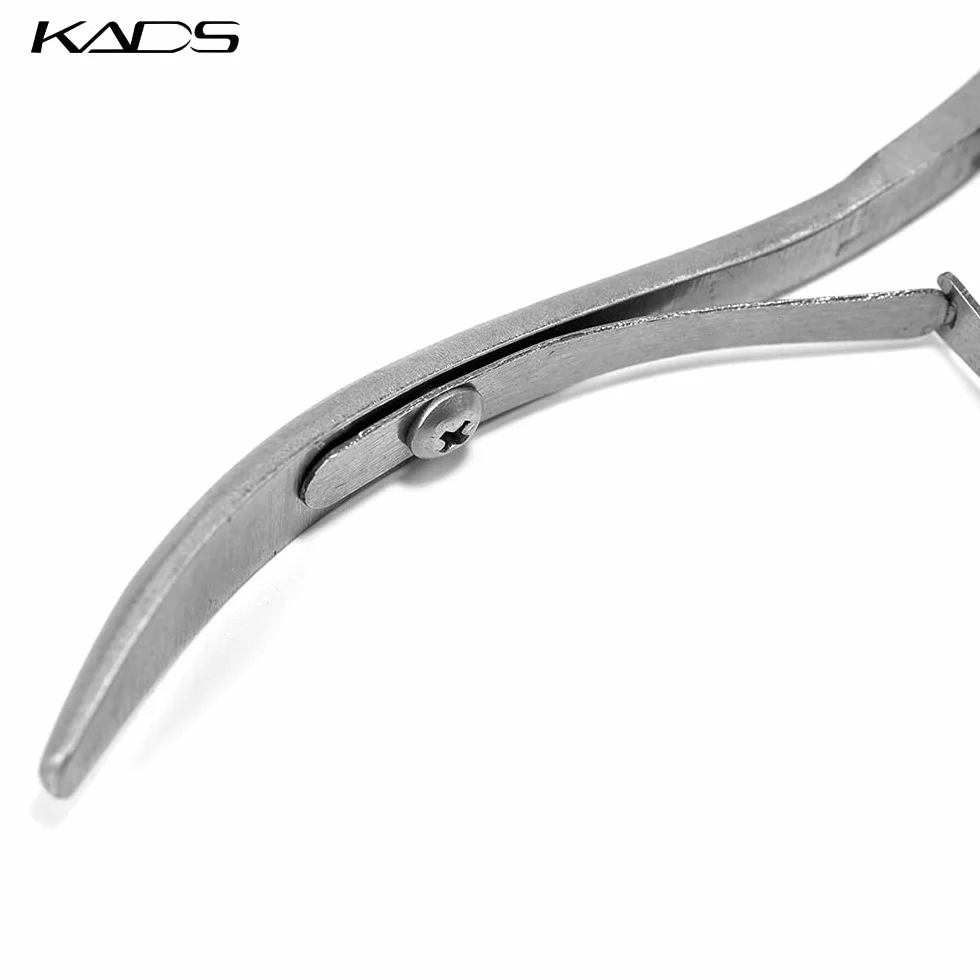 KADS Forbice In Acciaio Inox Nail Cuticle Nipper Cutter Trimmer Art Tool per Pedicure Manicure