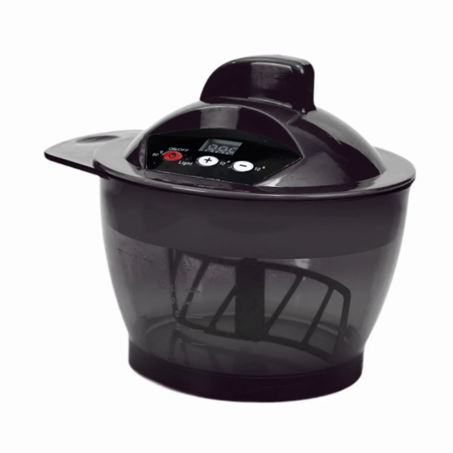 Sharplace Barbiere tintura di tinte di crema crema mixer automatico per uso domestico da 320 ml di capacità professionale, Nero