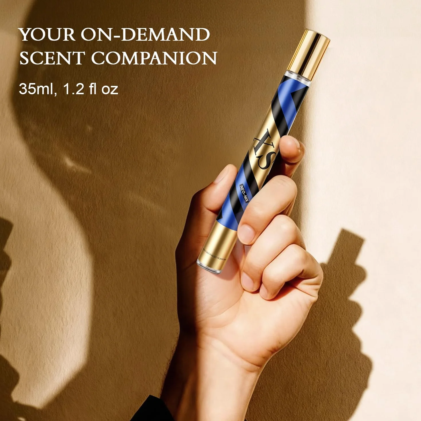 Profumo cofanetto regalo uomo, confezione da 10 profumi uomo da 35 ml, mini profumo da viaggio, note floreali, fruttate, legnose e cuoio, set regalo di profumi per Natale, San Valentino e compleanno