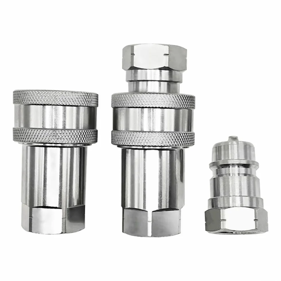 Accoppiatore rapido idraulico per trattore NPT 1/4 3/8 ISO7241 A 6600