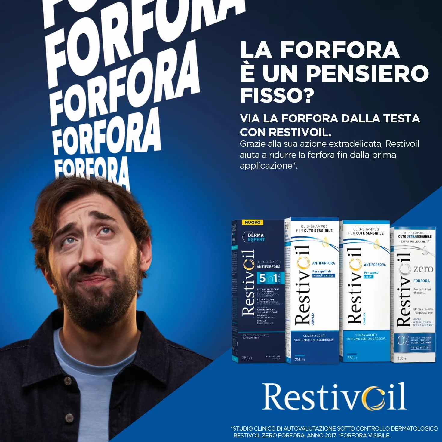 RestivOil Complex Shampoo Antiforfora 400ml