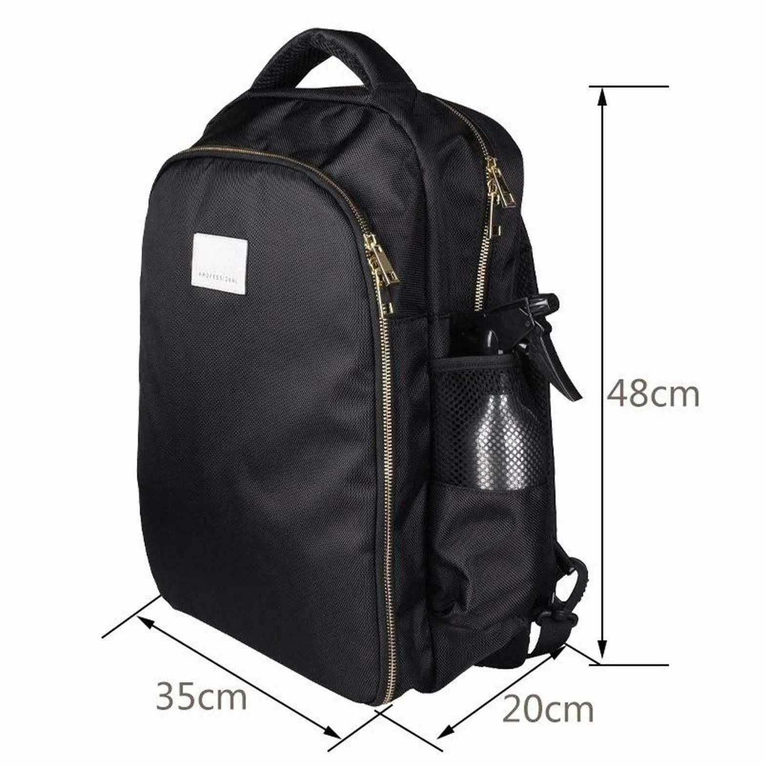 Zaino da barbiere Strumento multifunzionale per parrucchiere Borsa da viaggio per attrezzi da trucco Organizer per forbici Clippers, portatile