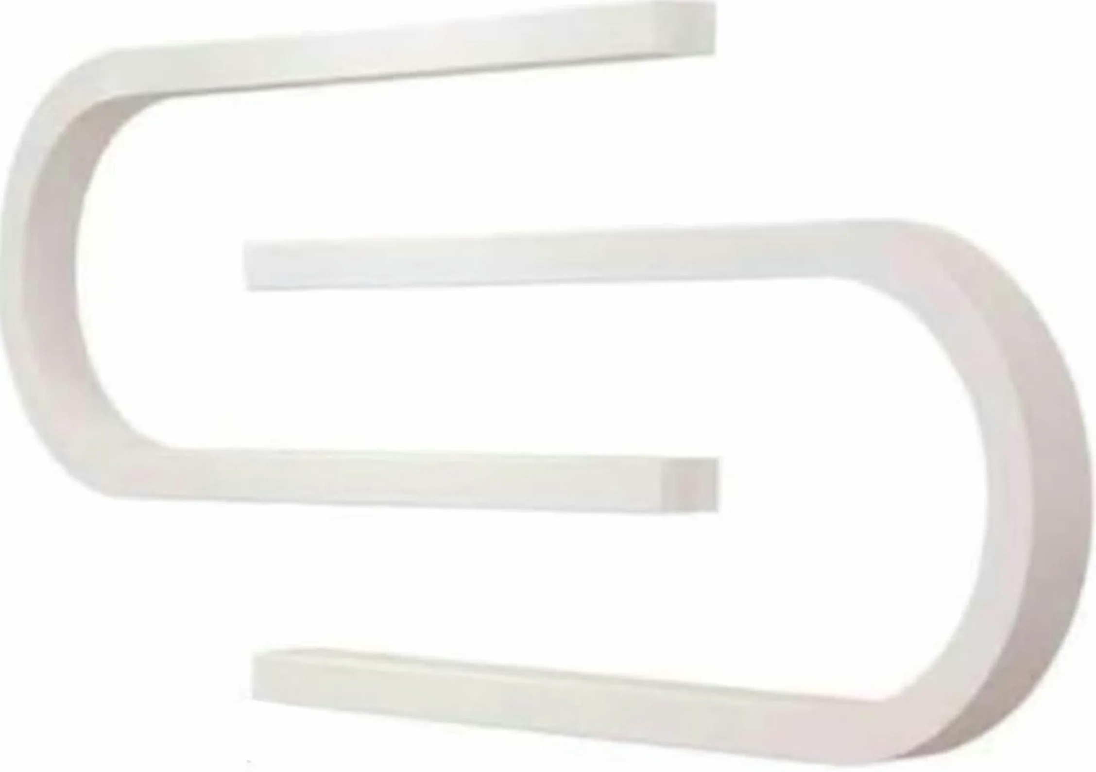 Espositore per Smalto da Parete in Legno a Forma di U, 2 Pezzi, Elegante, Organizer, Grande capacità per Uso Domestico e in Salone (Semplice)