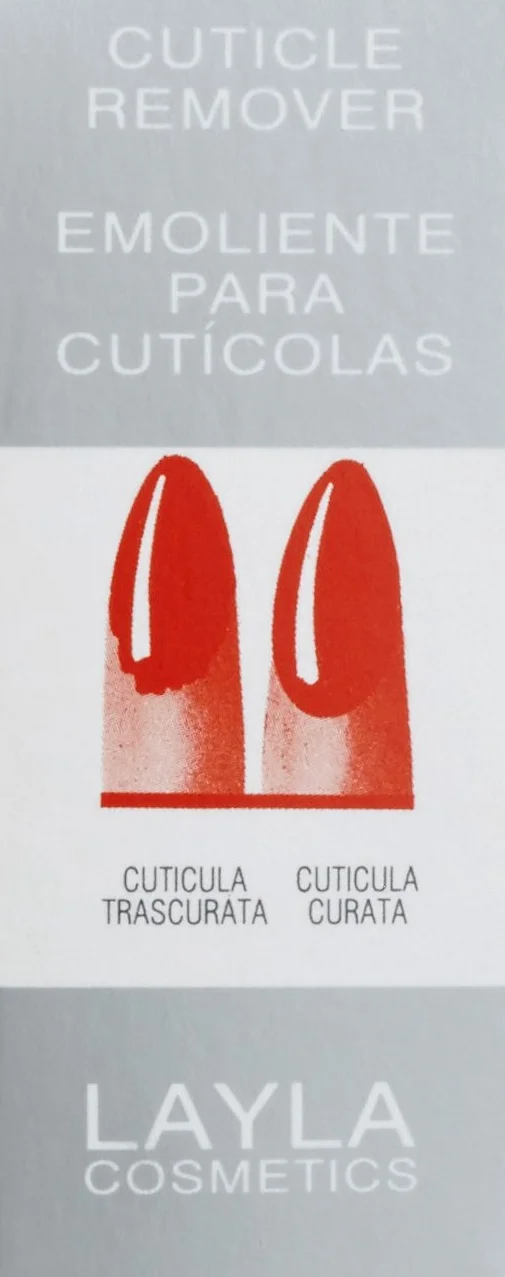 Cuticle Remover Emoliente per Cuticole Unghie