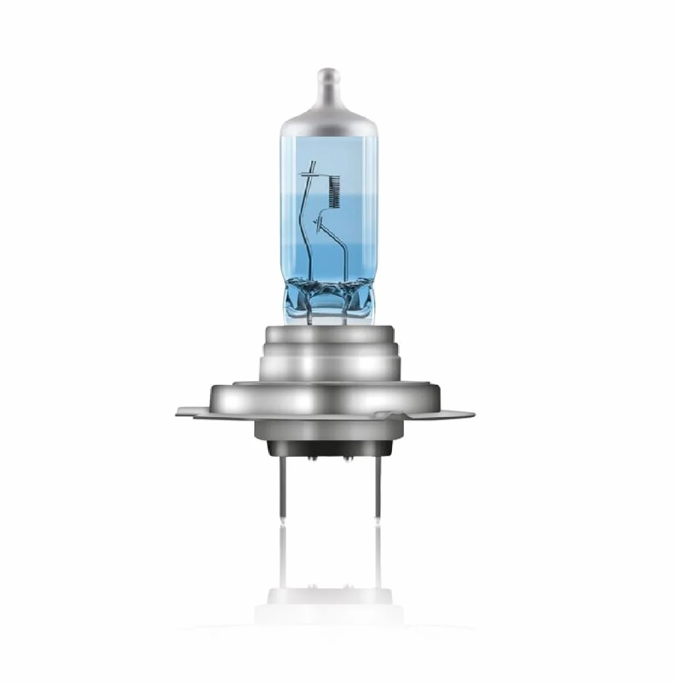 OSRAM COOL BLUE INTENSE H7 +100% luminosità 5000K lampada alogena frontale aspetto LED 2 lampade
