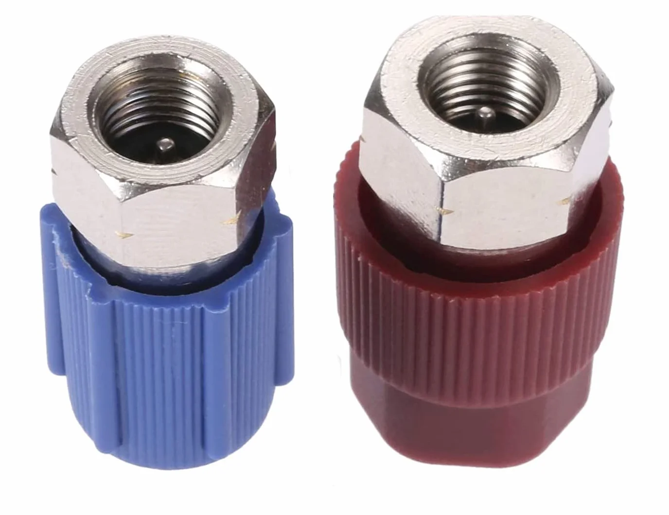 Kit adattatori conversione aria condizionata auto A/C R-12 a R-134a alta e bassa pressione