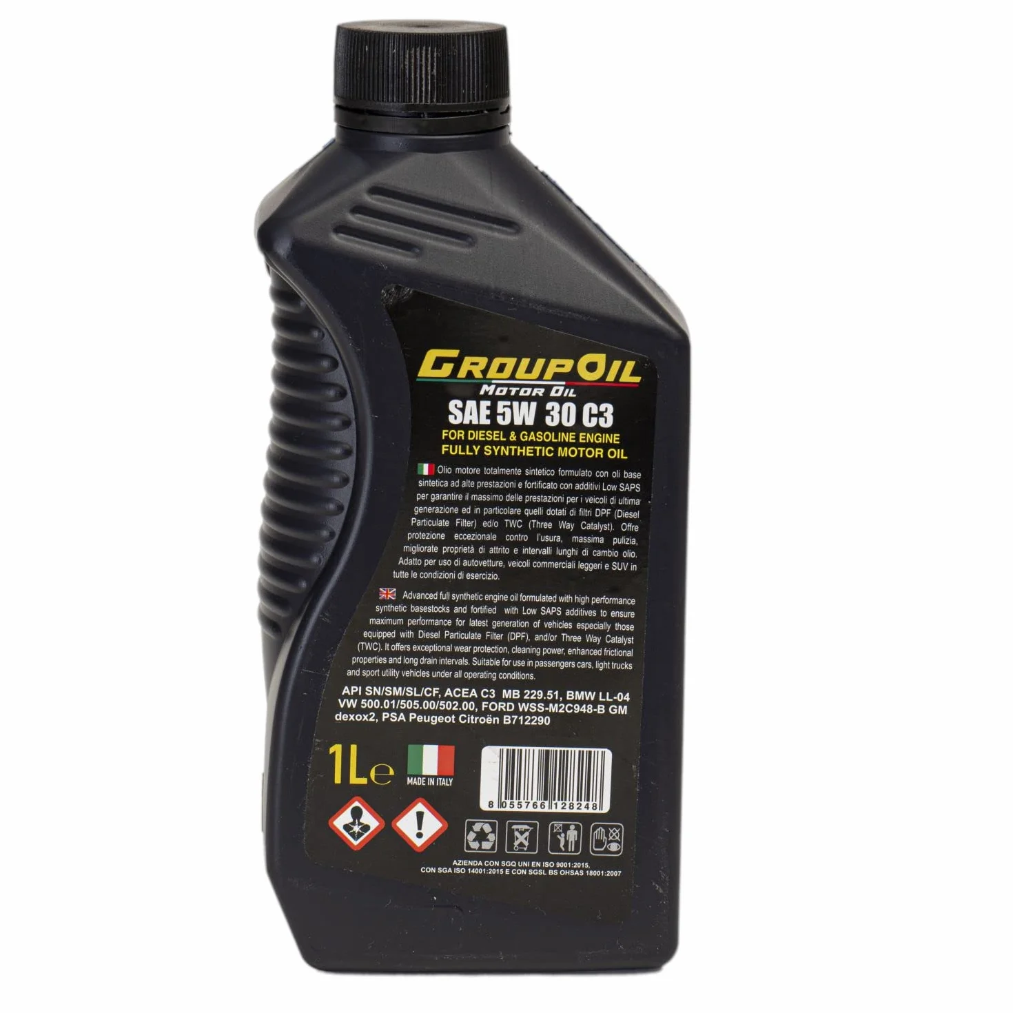 GROUPOIL 5W30 ACEA C3 5x1L Olej silnikowy syntetyczny