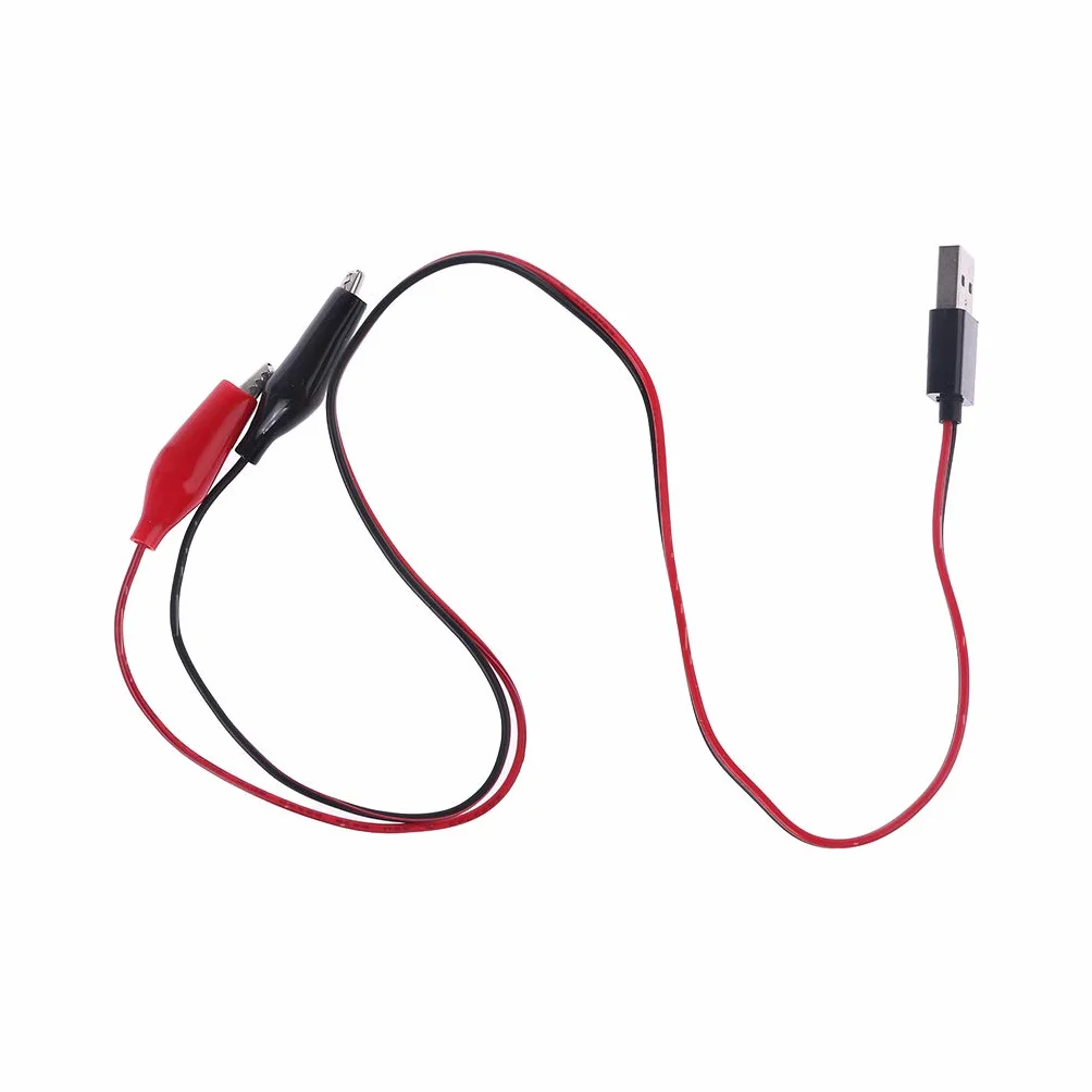 Przewód Zasilania USB Męski Adapter Złącze Banana 55cm