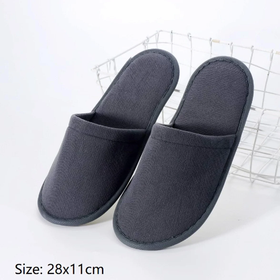 Kiuiom Ciabattine Spa Morbide Pantofole Hotel Ospiti in Pile Corallo Punta Chiusa Unisex Antiscivolo