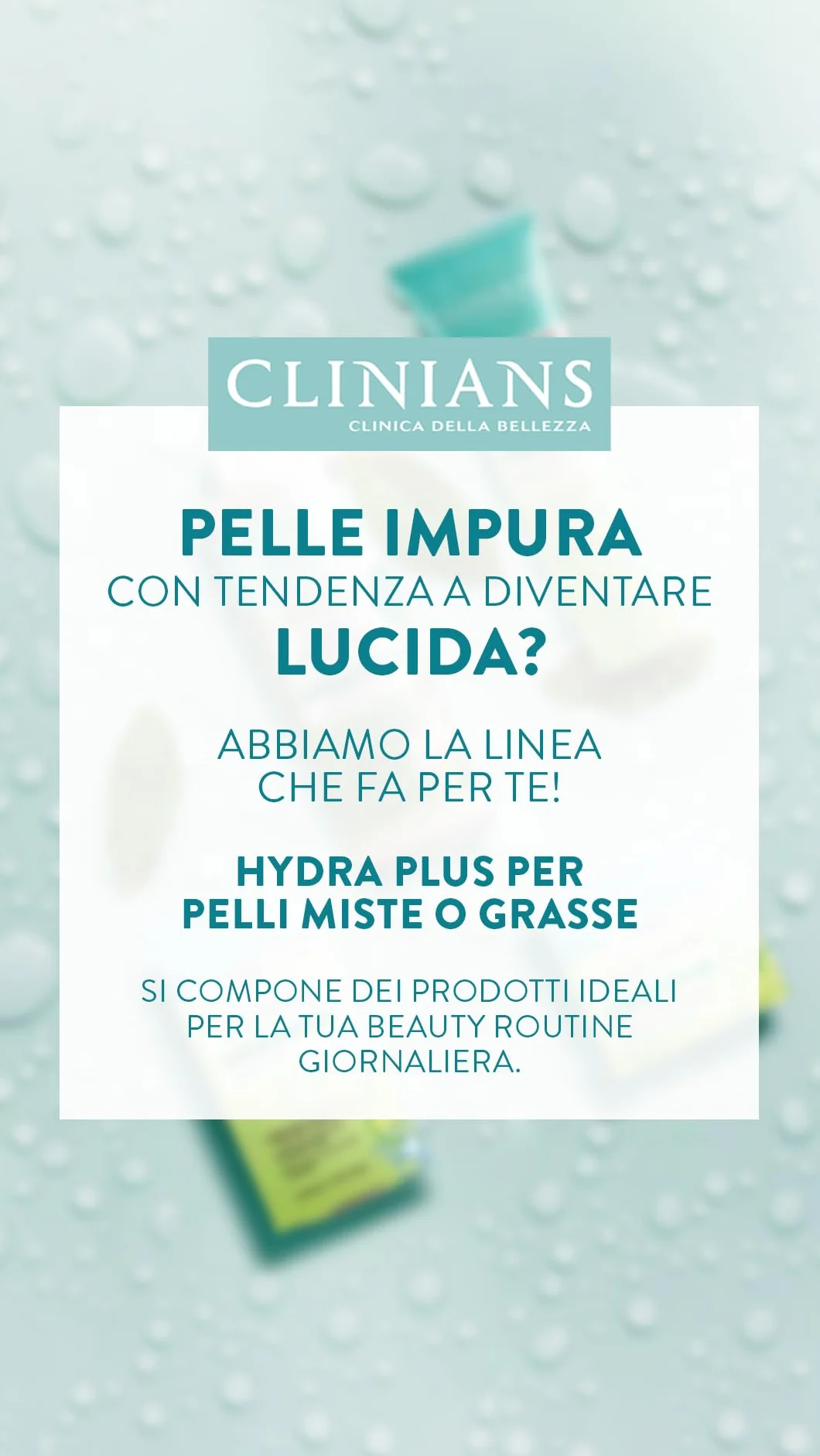 CLINIANS Acqua Micellare Rimozione Trucco Purificante Hydra Plus Active 400 ml