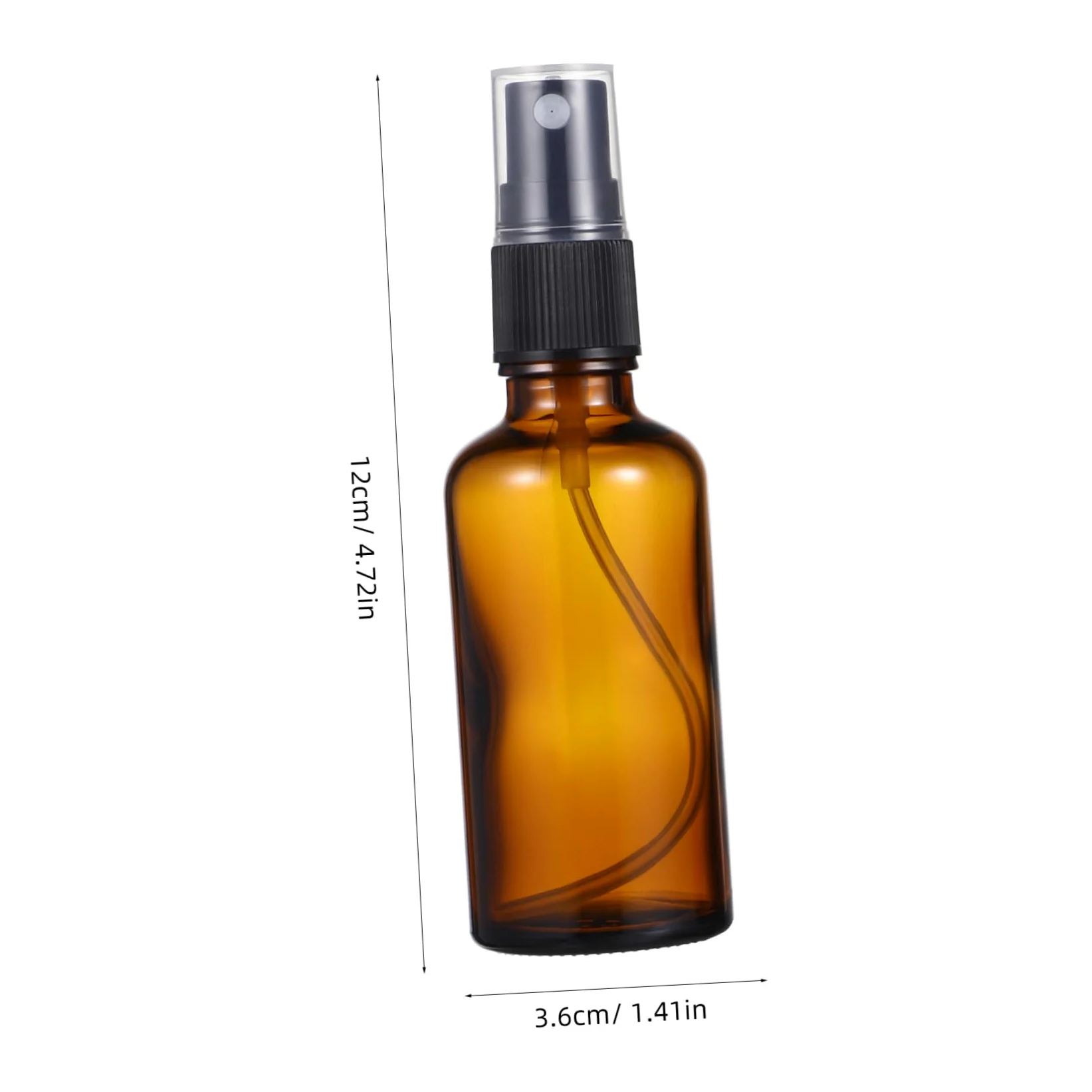 Gatuida 10pezzi Spray in Vetro Vuoti Riutilizzabili e Ricaricabili Spray Per Essenziali e Cosmetici Viaggio