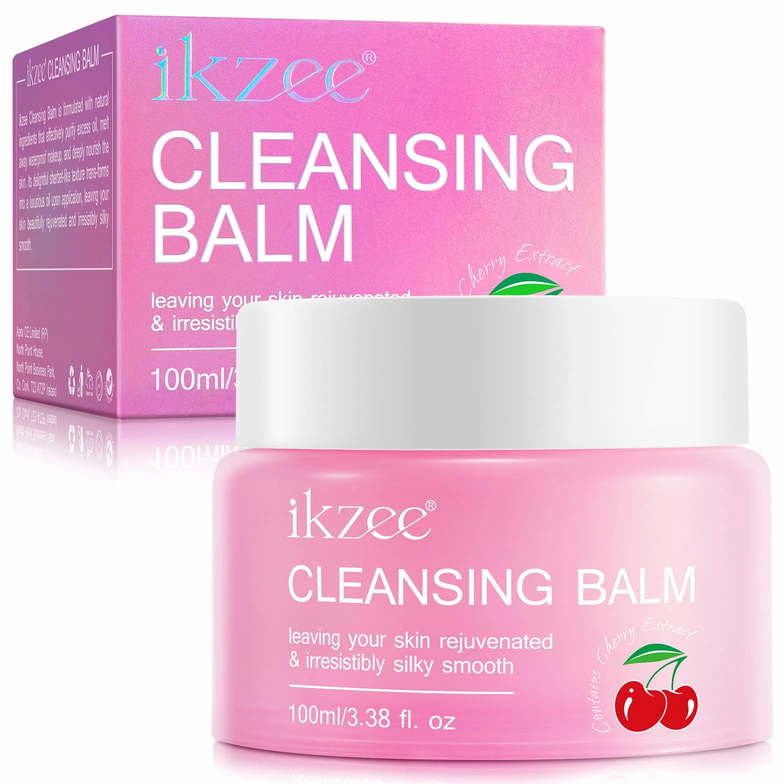 Balsamo Detergente per il Trucco 100ML, Struccante Naturale con Vitamina C & E, per Pori Profondi