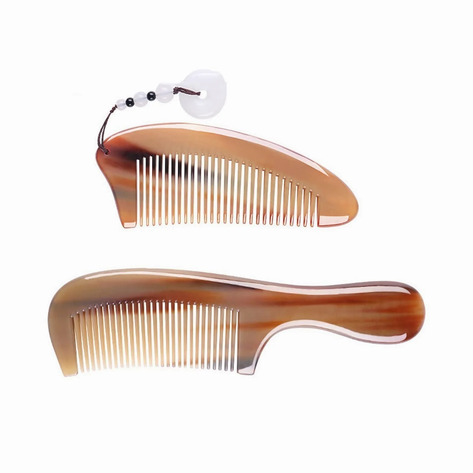 Pettine da Barbiere Set di pettini professionali for parrucchieri da 2 pezzi Spazzola for capelli pettine for tutti i tipi e stili di capelli Pettine per Capelli da Viaggio