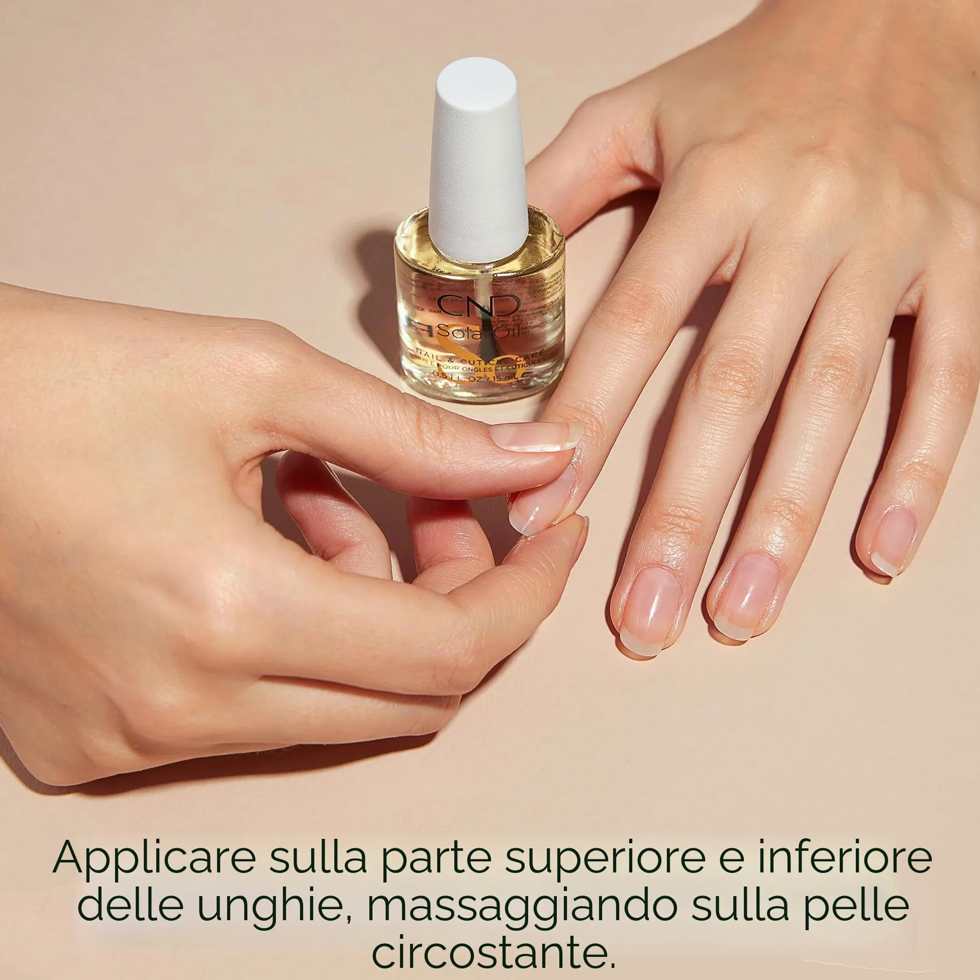 CND Solar Oil - Olio per unghie e cuticole, 118 ml
