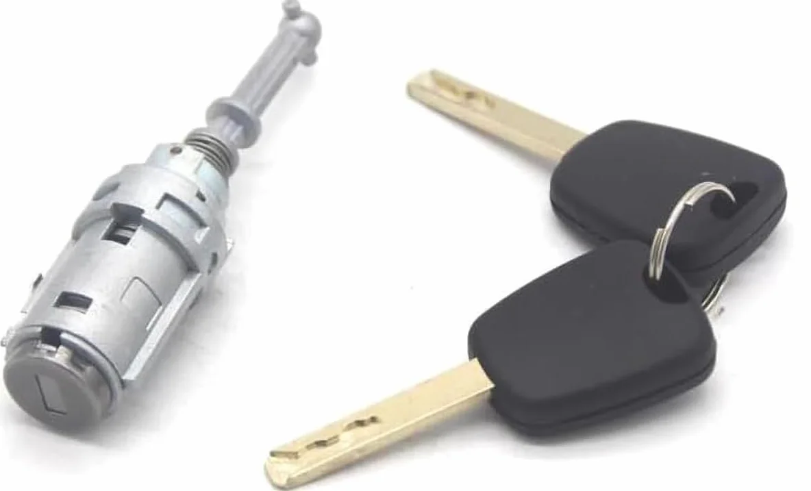 Citroen C2 C3 Barilotto completo porta anteriore sinistro lato conducente 2 klucze 9170T9