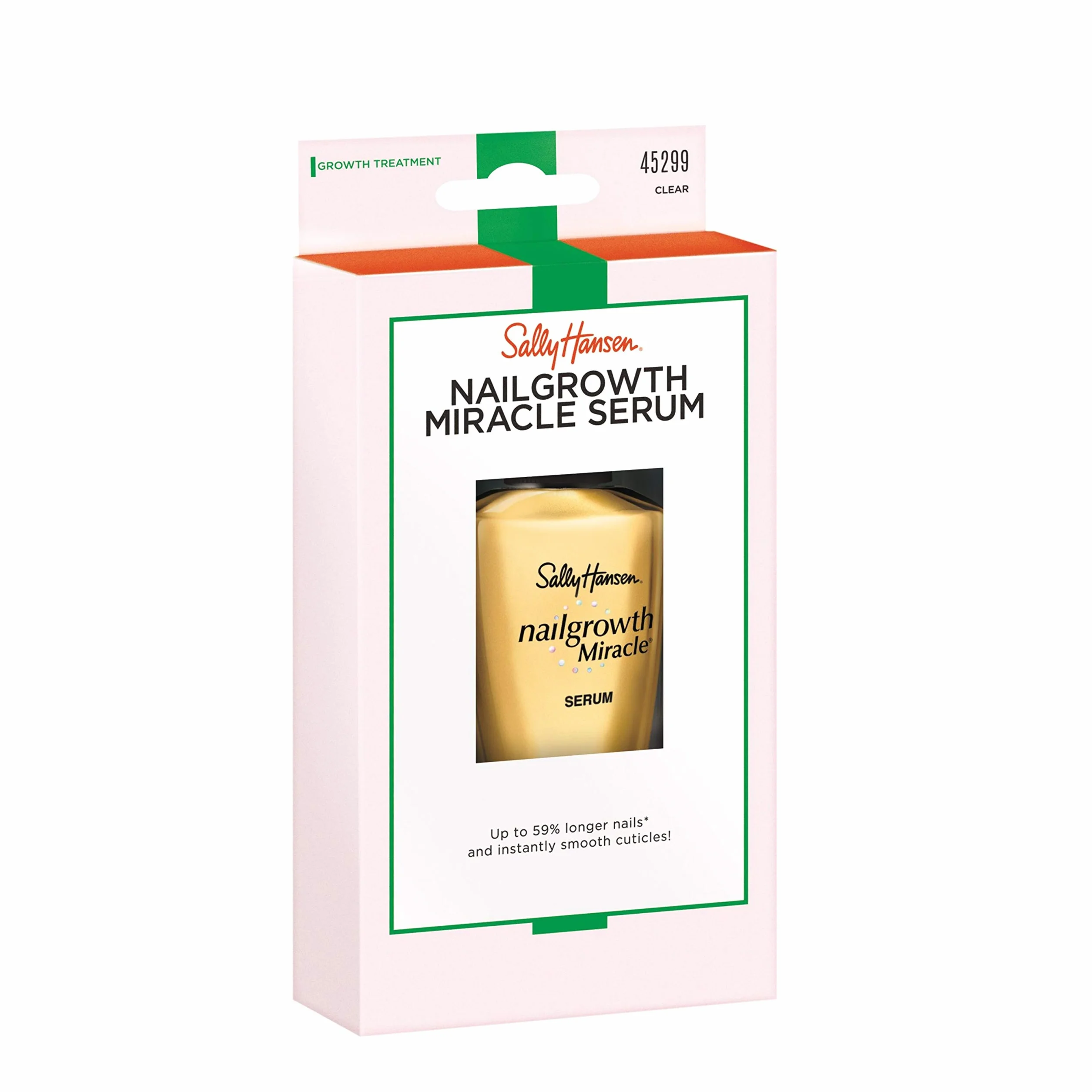 Sally Hansen - Trattamento Nail Growth Miracle per Unghie e Cuticole - Siero Arricchito con Biotina - 13,3 ml
