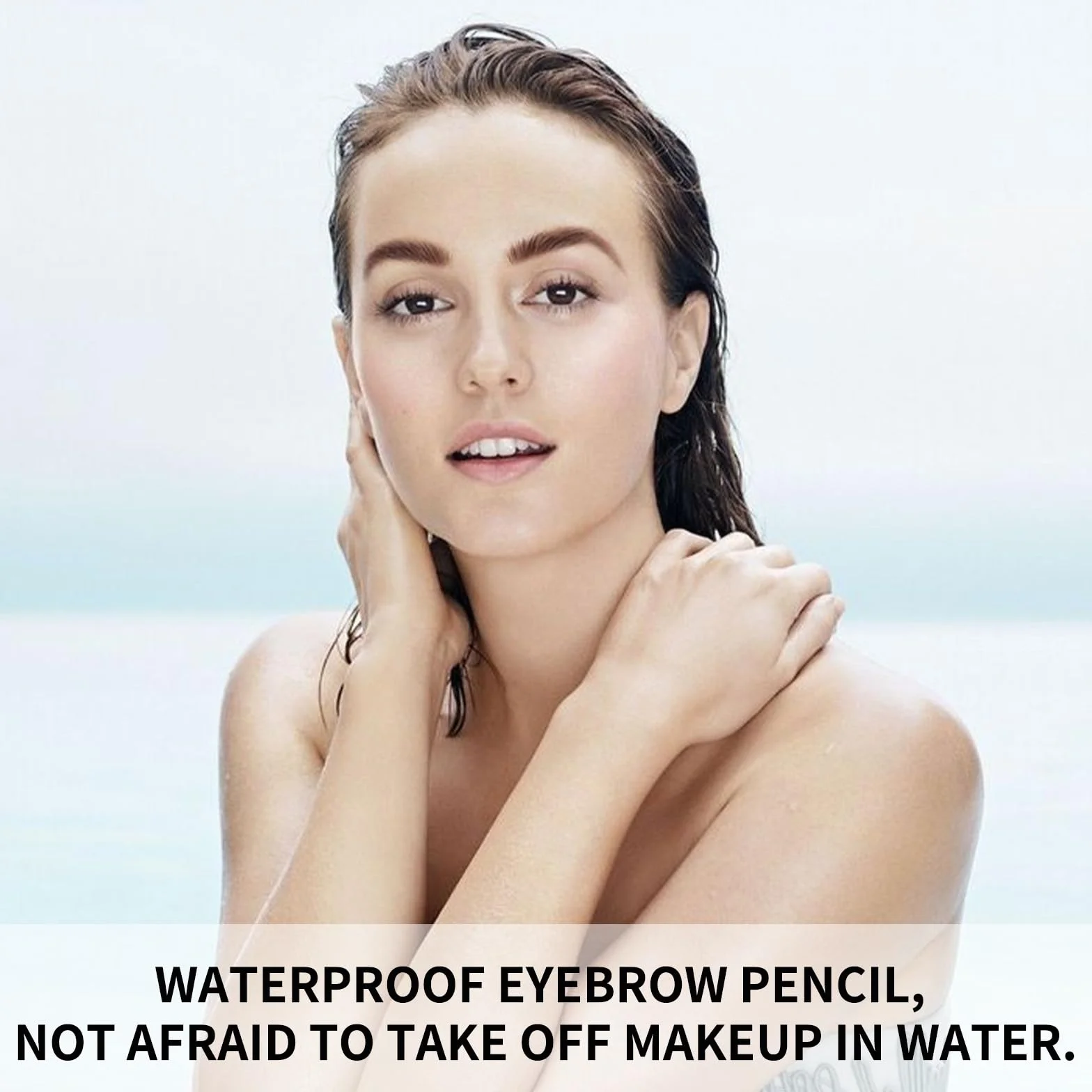 Boobeen Waterproof Eyebrow Pen-Micro Tip Eyebrow Pencil, Liquid Eyebrow Fork Tip Pen, Crea Sopracciglia 3D Naturali, Lunga Durata