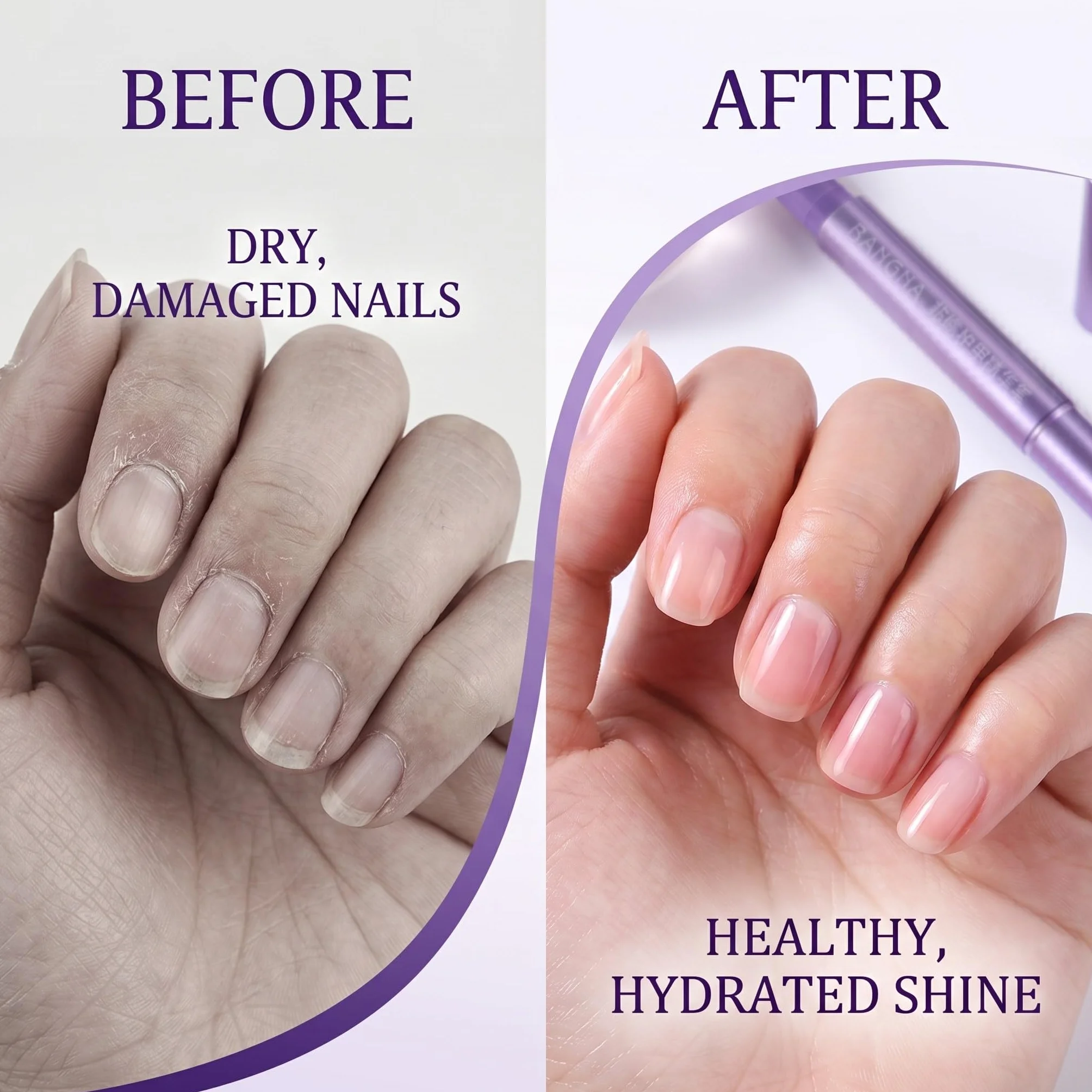 Nail Care Pen Penna Olio per Cuticole,Rimuovere Cuticole Unghie con Ceramica Punta Idratanti Rinforzanti Illuminanti Olio Applicatori Riparare Unghie Secche Screpolate