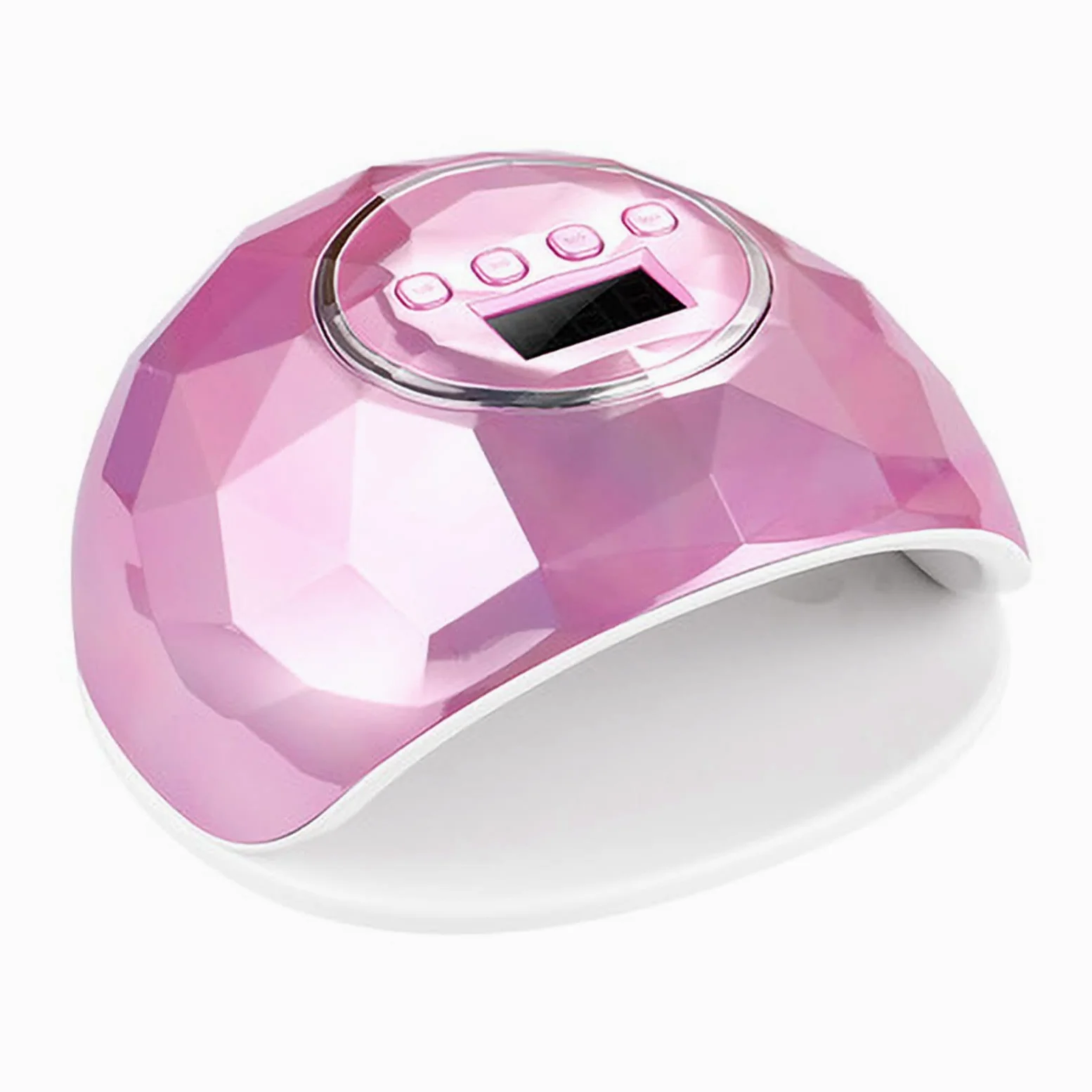 ZYC La Lampada a LED UV 86W per Unghie è Adatta per Tutti Gli smalti di Gel con Raggi ultravioletti 39 LED Lampada per Unghie a Secco rapido,Rosa