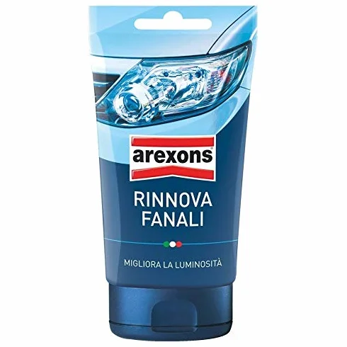 AREXONS MIRAGE RINNOVA FANALI RIMUOVE OPACITÀ DA FANALI PARABREZZA SCOOTER 2X 150gr