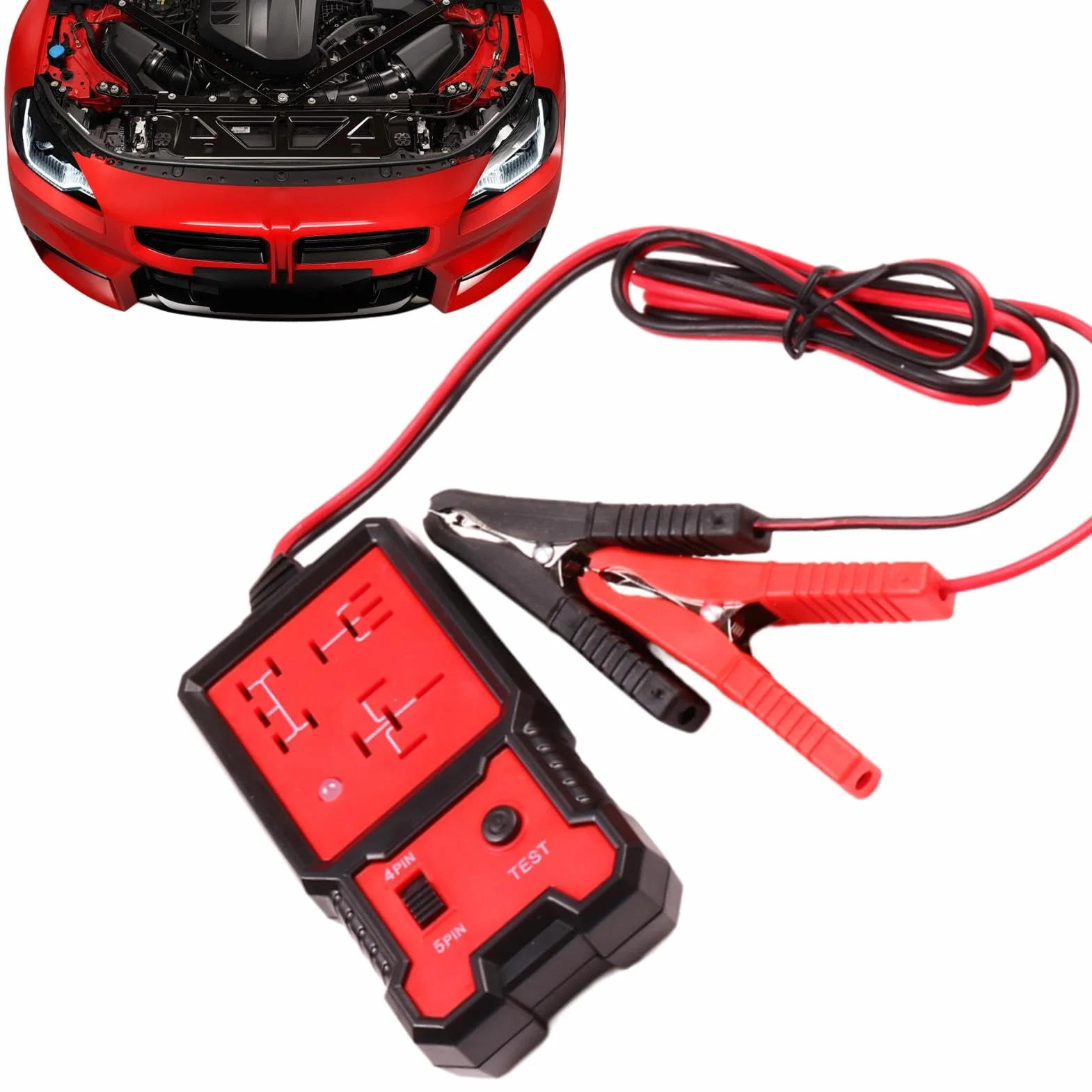 Tester per relè auto portatile Buddy Pro diagnostico strumento di carico alternatore