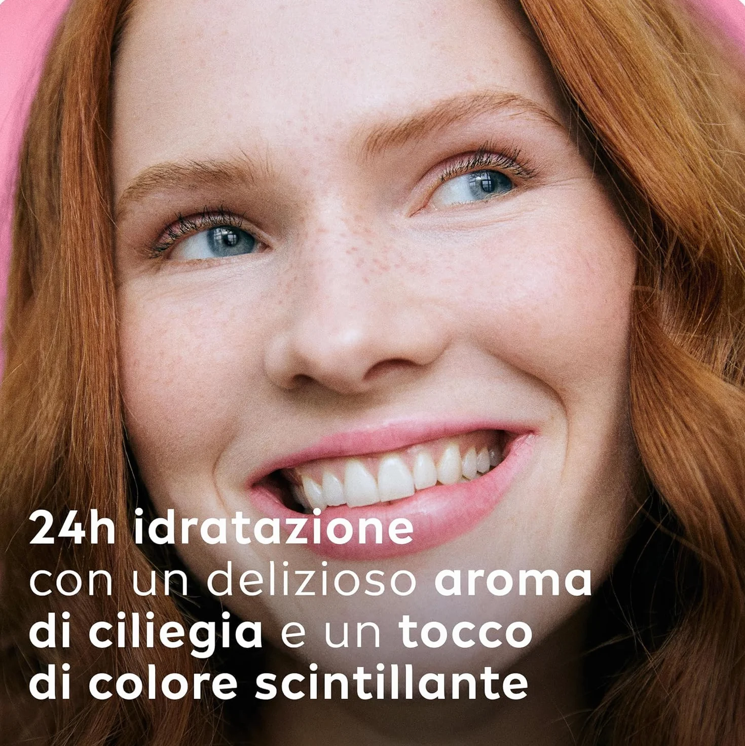 Labello Cherry Shine Burrocacao labbra 4.8 g, Balsamo labbra colorato e nutriente all'aroma di ciliegia
