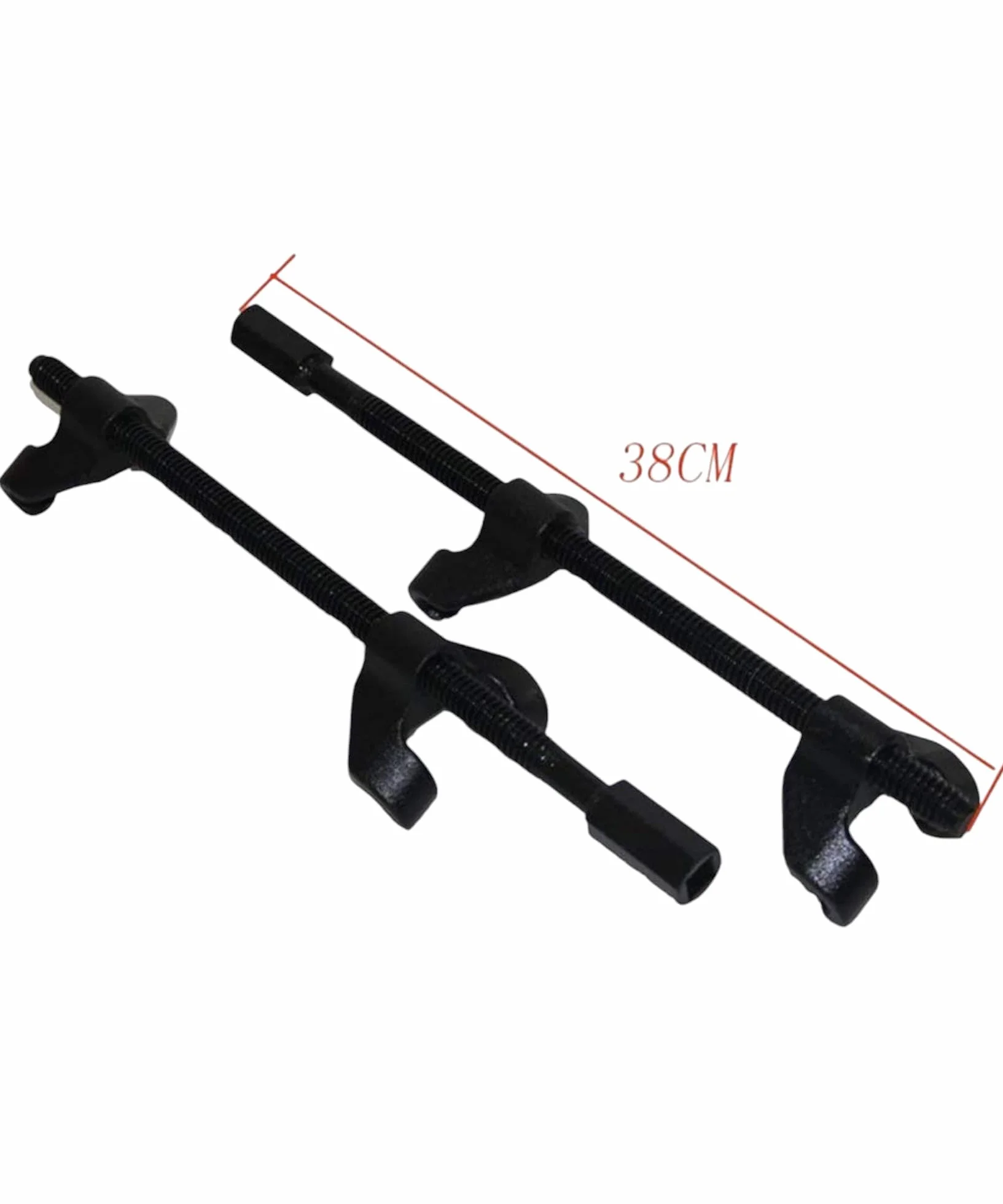 Kit Compressore Molle Ammortizzatori Auto Set 2 Estrattori Regolabili 380mm