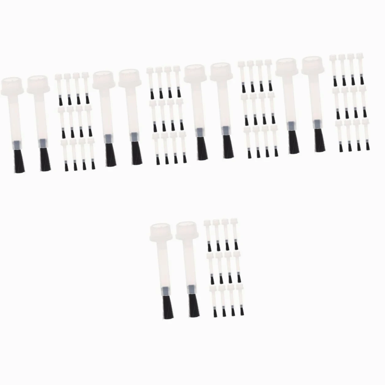 Healeved 500pezzi Per Unghie Sostitutivo Per Per Gel Per Manicure Per Nail Art Applicatori Precisi Per Unghie Professionali e Te