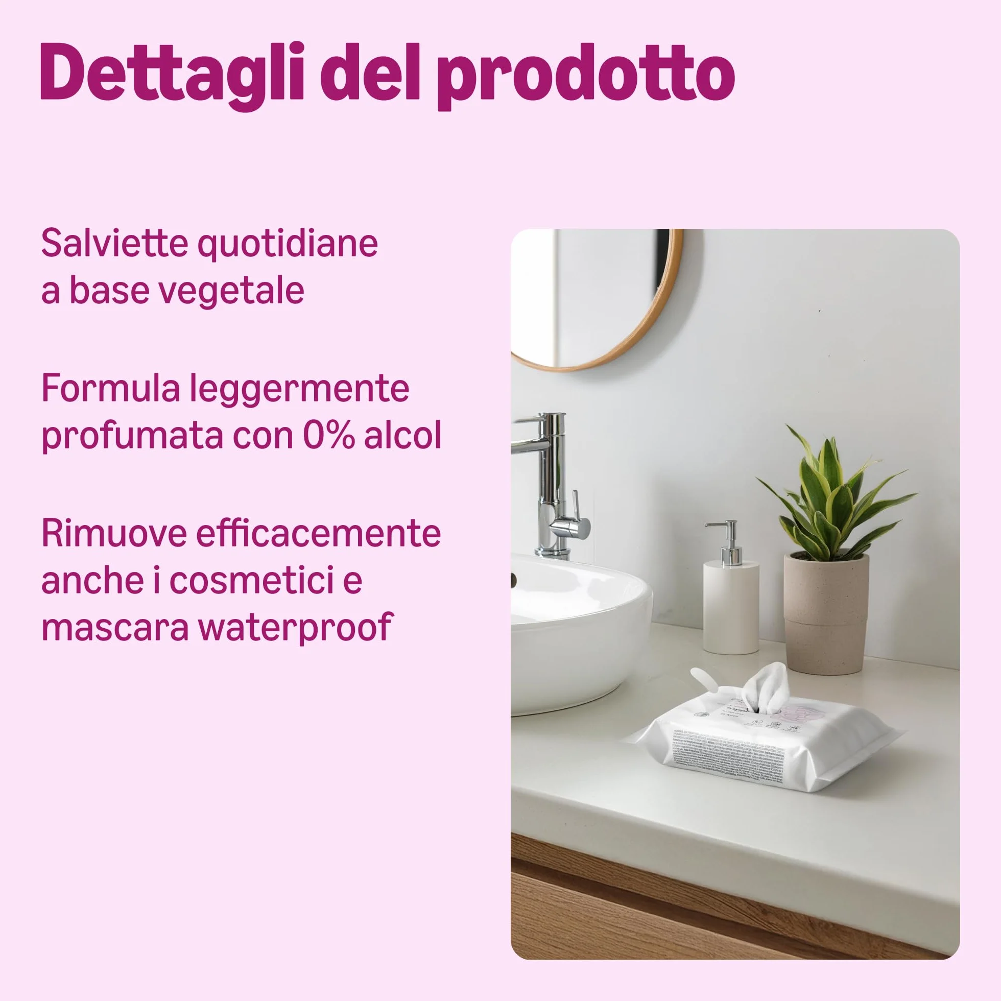 by Amazon Toallitas de limpieza facial con micelar, 25 toallitas | desmaquillantes