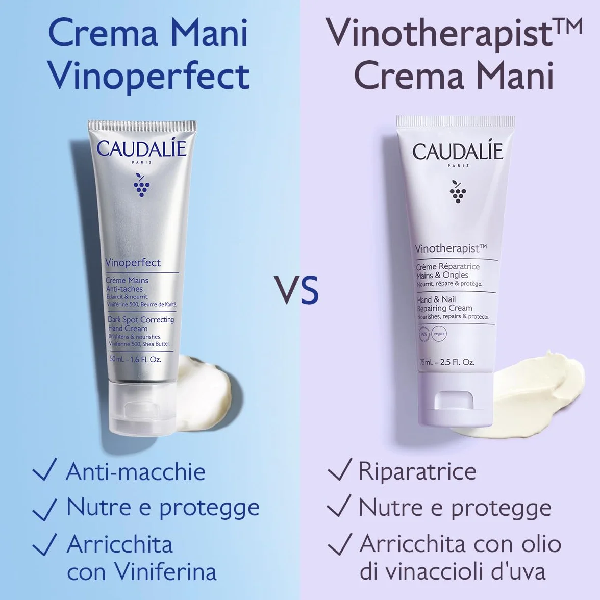 Caudalie Vinoperfect Crema Mani Anti-Macchie - 50 mL