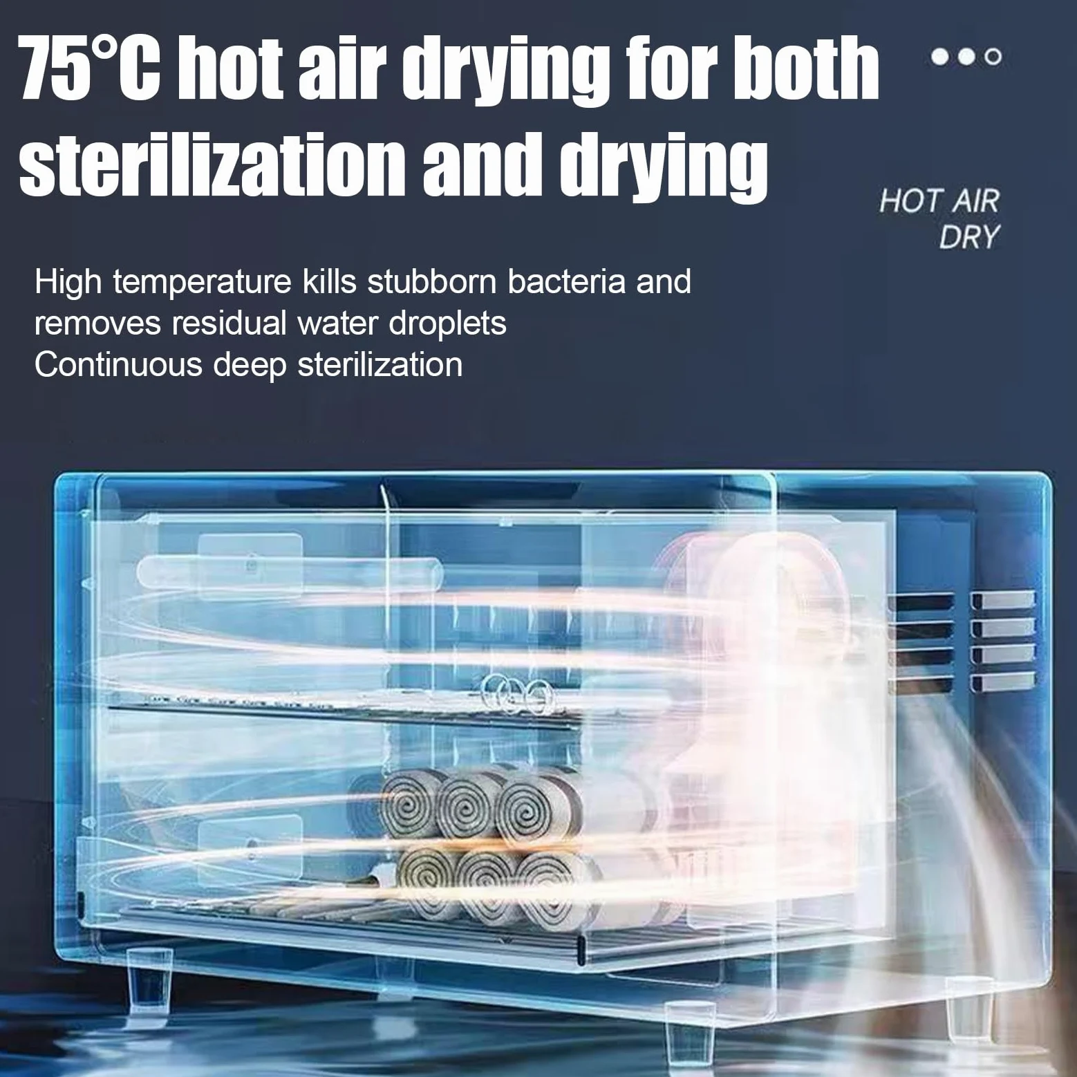Sterilizzatore UV 24L ad alta capacità per la disinfezione, vassoio a 2 livelli, pulizia a 360° per strumenti per unghie, manicure, barbieri, spa, uso domestico, armadio per le pulizie