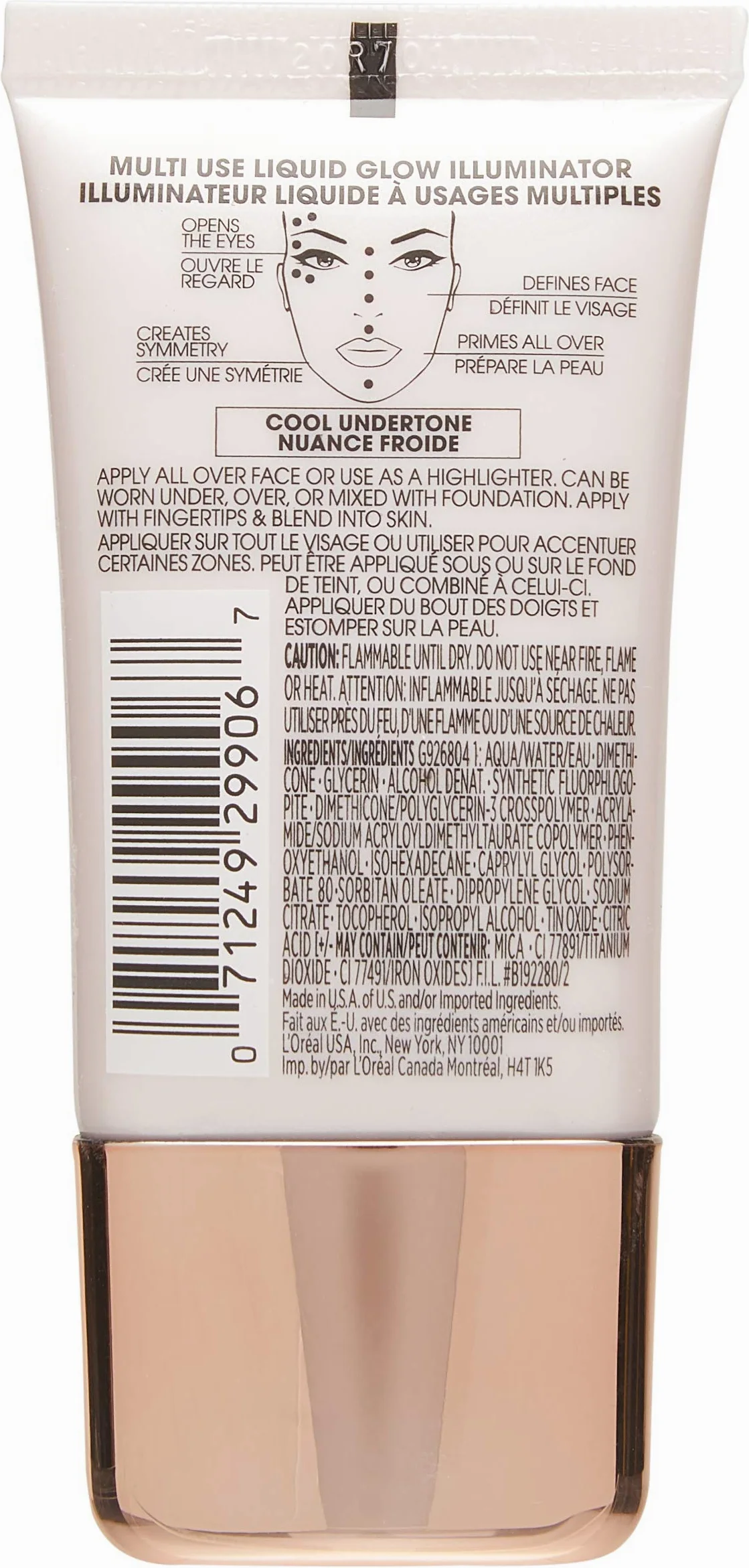L'Oreal True Match Lumi Liquid Glow Illuminator - Ice Glace