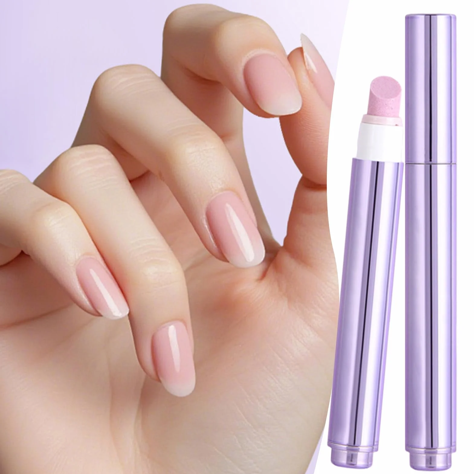 Penna per Cures unghie 3 in 1 | Penna 'olio per cuticole per unghie | Penne liquide per rimozione cuticole con corpo girevole | Cuticoles Remover Repair Penne per ipotizzati