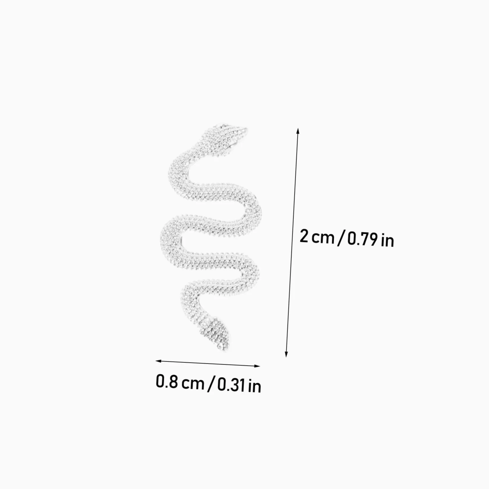 minkissy 4 Set 3d Serpente Nail Art Charms Forma Di Serpente Nail Charm Decorazione Unghie Charm Serpente Per Unghie Acriliche 50 Pz * 4