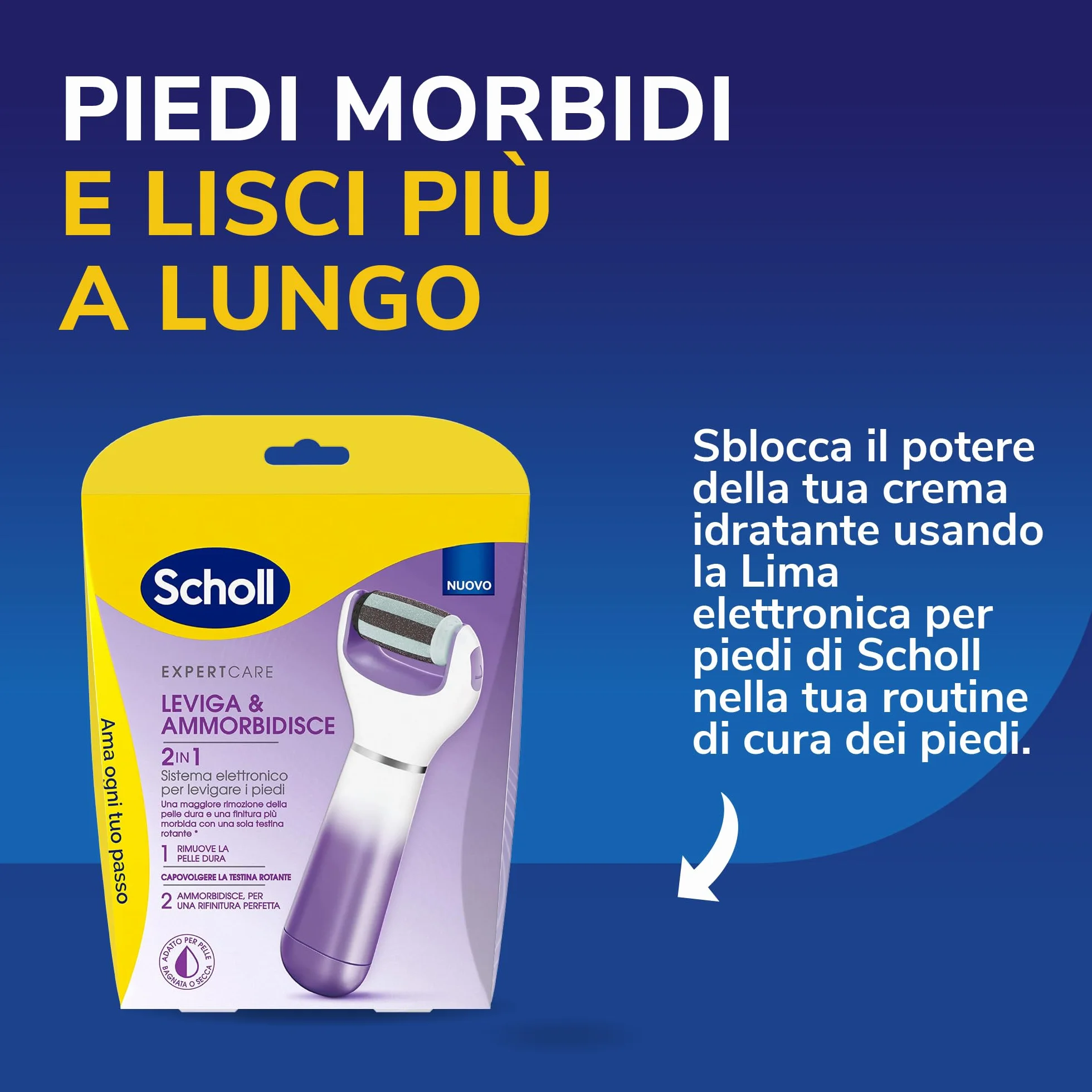 Dr. Scholl's Crema Rigenerante Pelle Secca Piedi 60ml