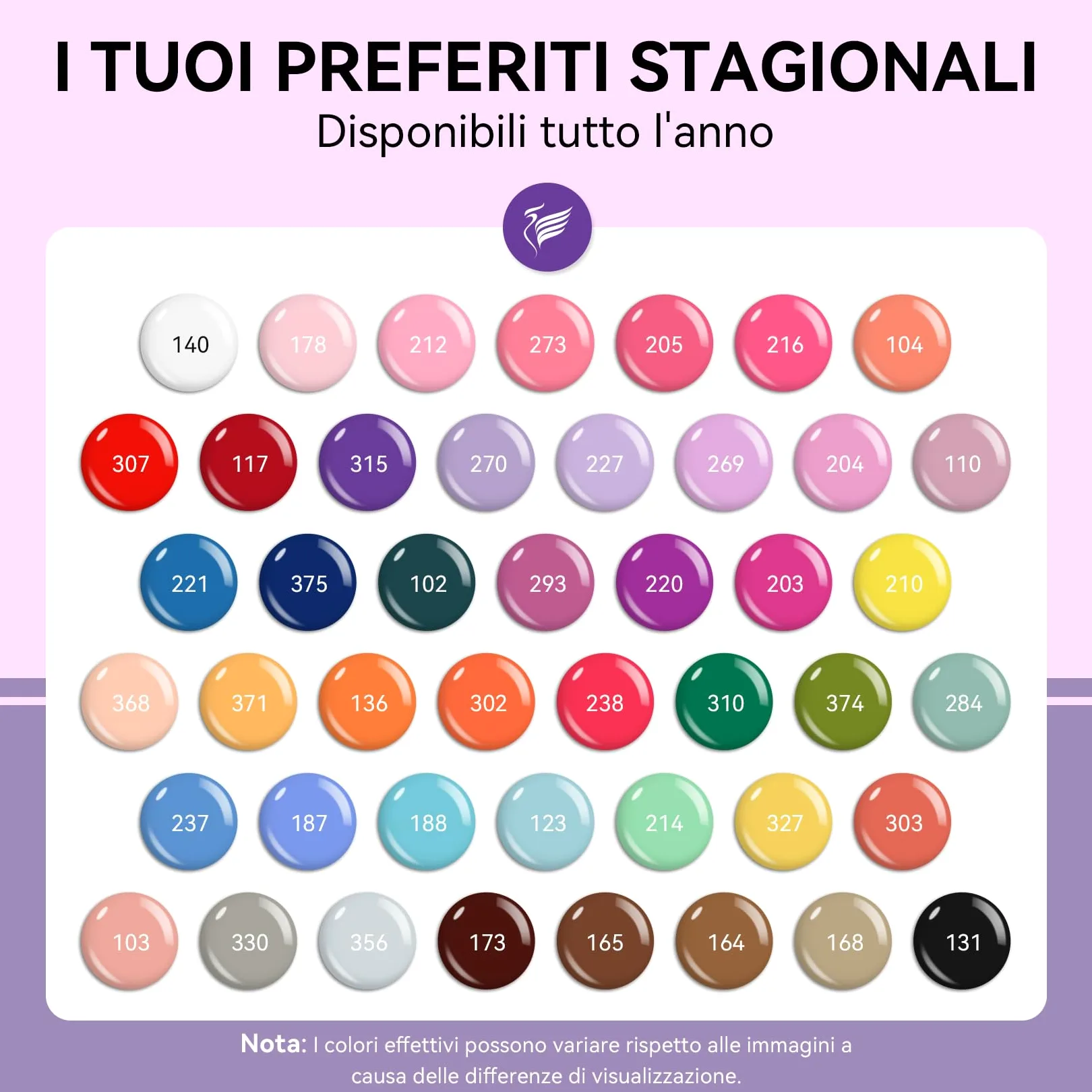 PHOENIXY 66Pz Kit Unghie Gel Completocon Lampada UV e Fresa | 45 Colori Smalto Semipermanente Unghie, kit semipermanente unghie con 4 Top Coats Regalo per Donne