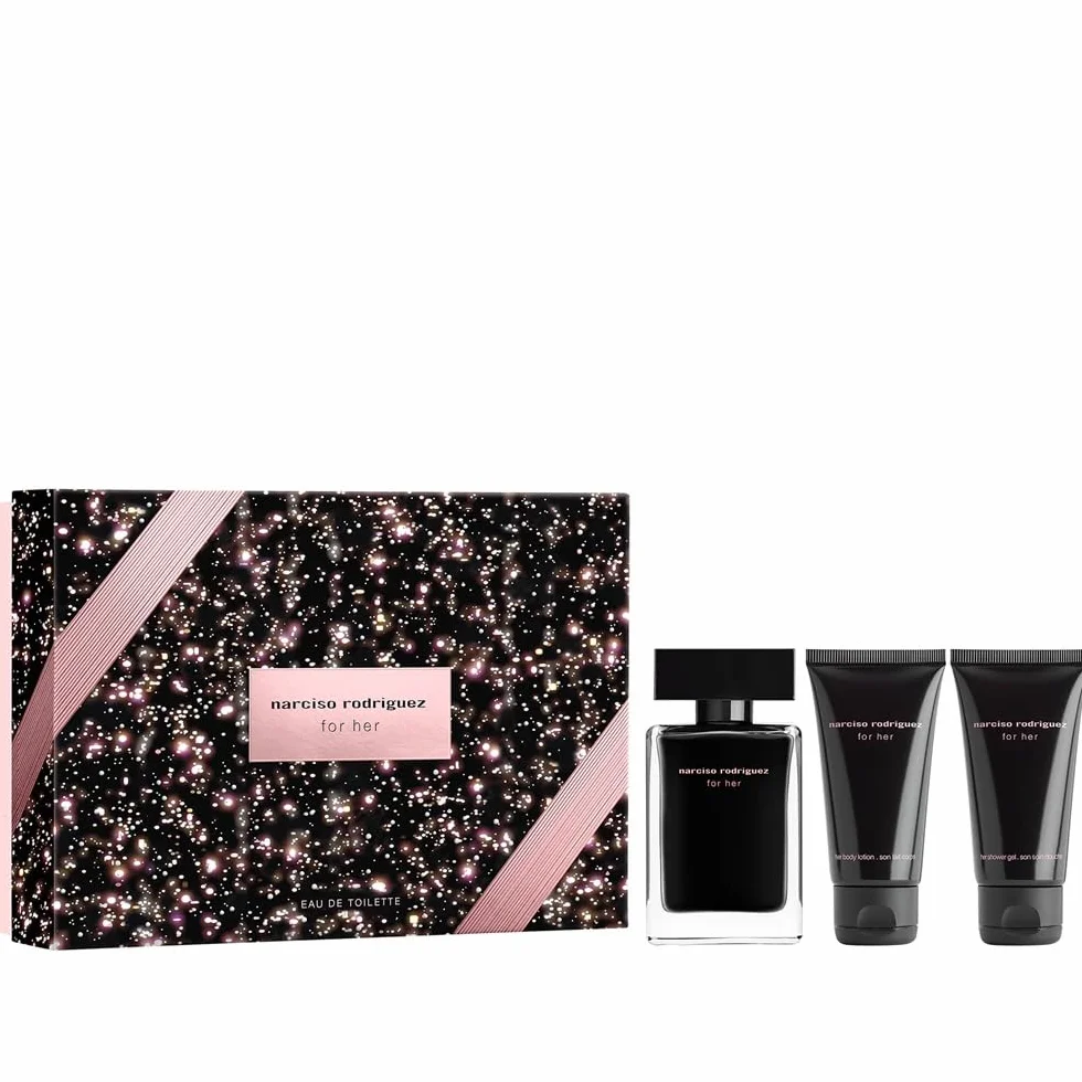 Narciso for Her, Cofanetto Regalo, Eau de Toilette 50ml, Latte Corpo 50ml, Gel Doccia