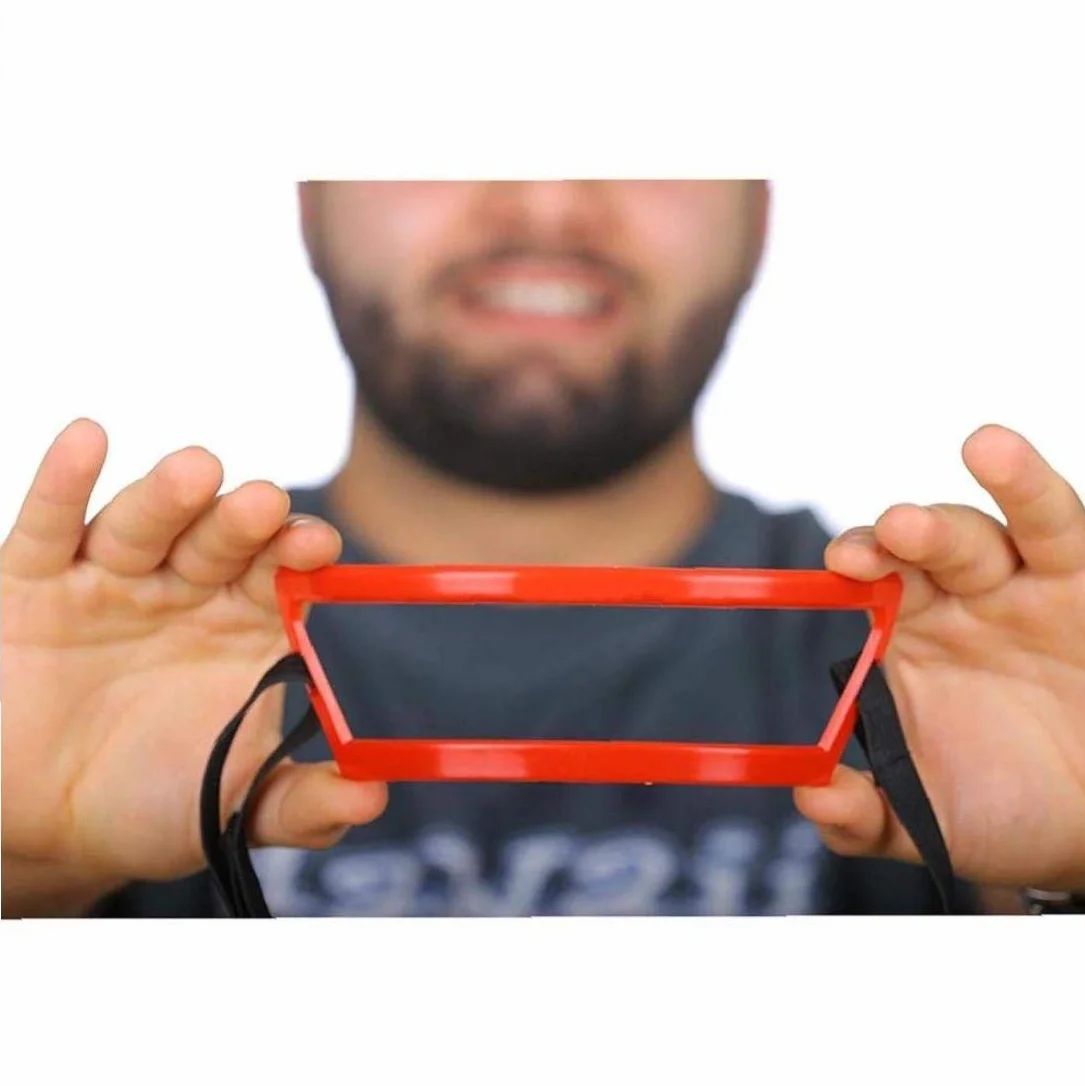 Strumento di Barbiere del Collo dei Capelli di Taglio Mold Guida Line Scollo Tagli Capelli Template Template Collo Linea Sottile
